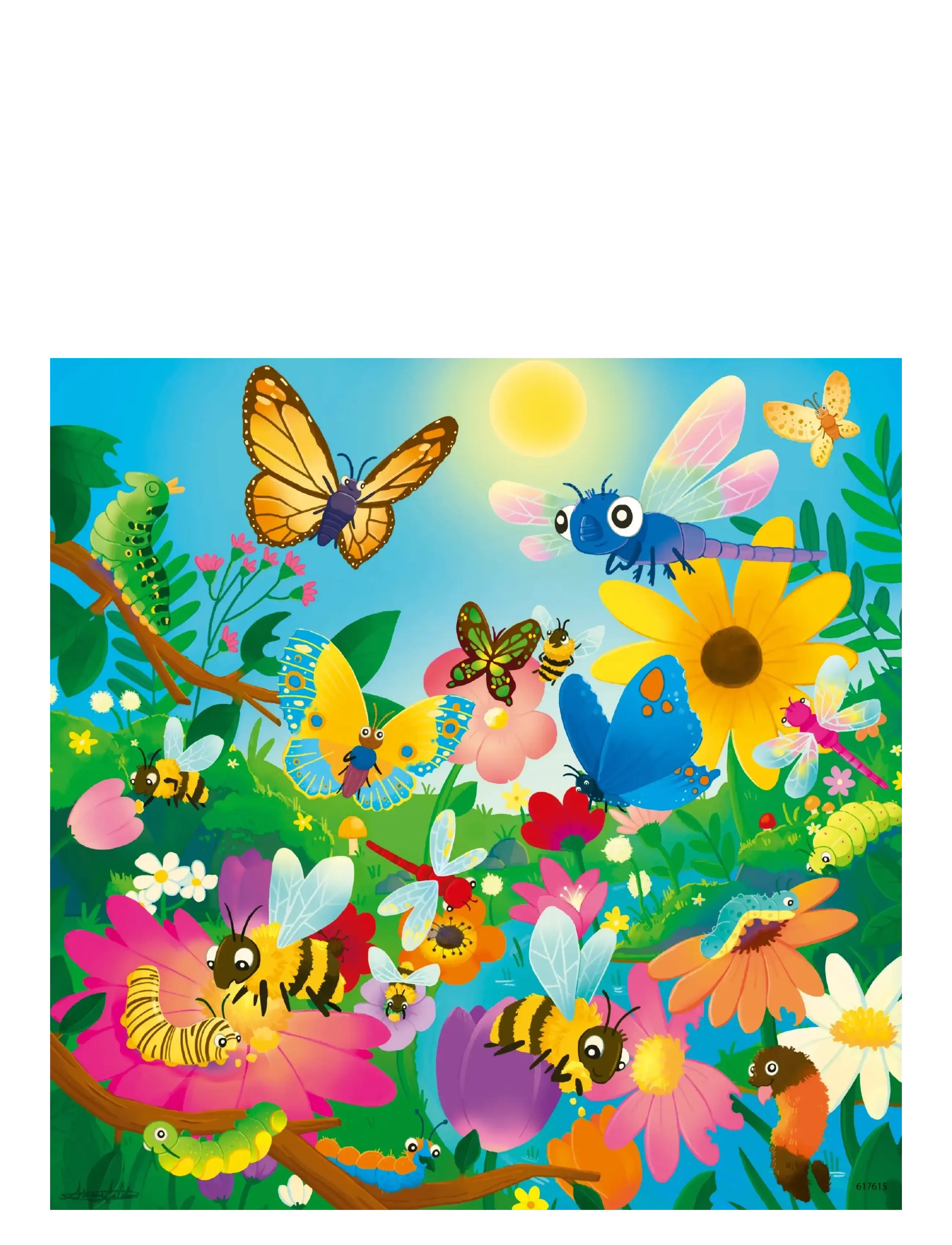 Ravensburger - Bugs, Bugs, Bugs 3x49p - klassiska pussel - multi coloured - 1