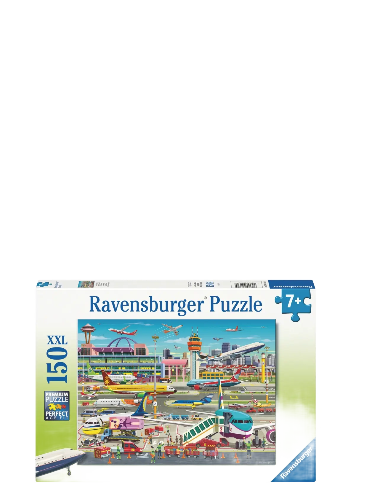 Ravensburger Airport Central 150P, One Size, Multi/patterned, Puslespil > Klassiske Puslespil, Børn