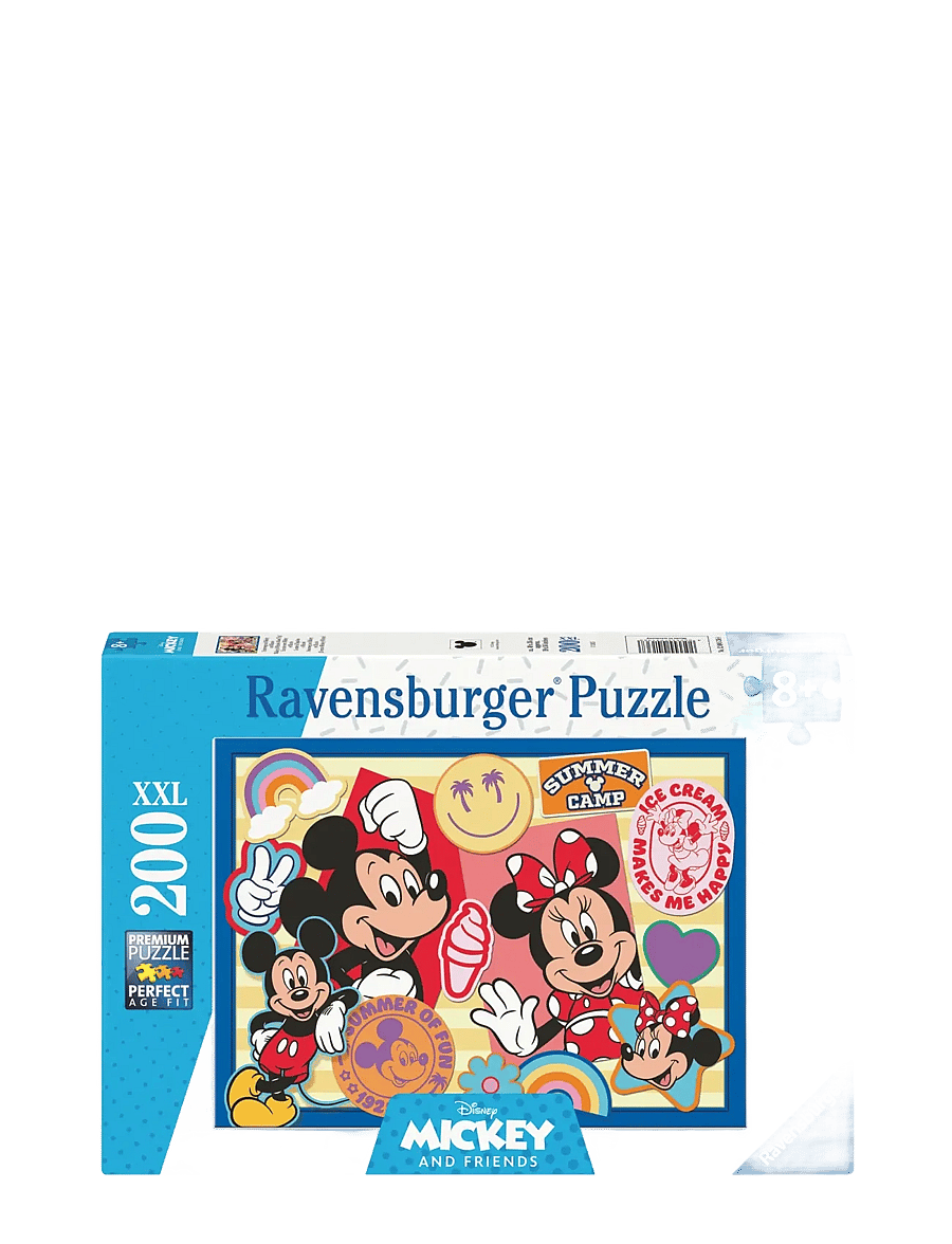 Ravensburger - Mickey & Minnie's Road Trip! 200p - klassísk púsl - multi coloured - 0