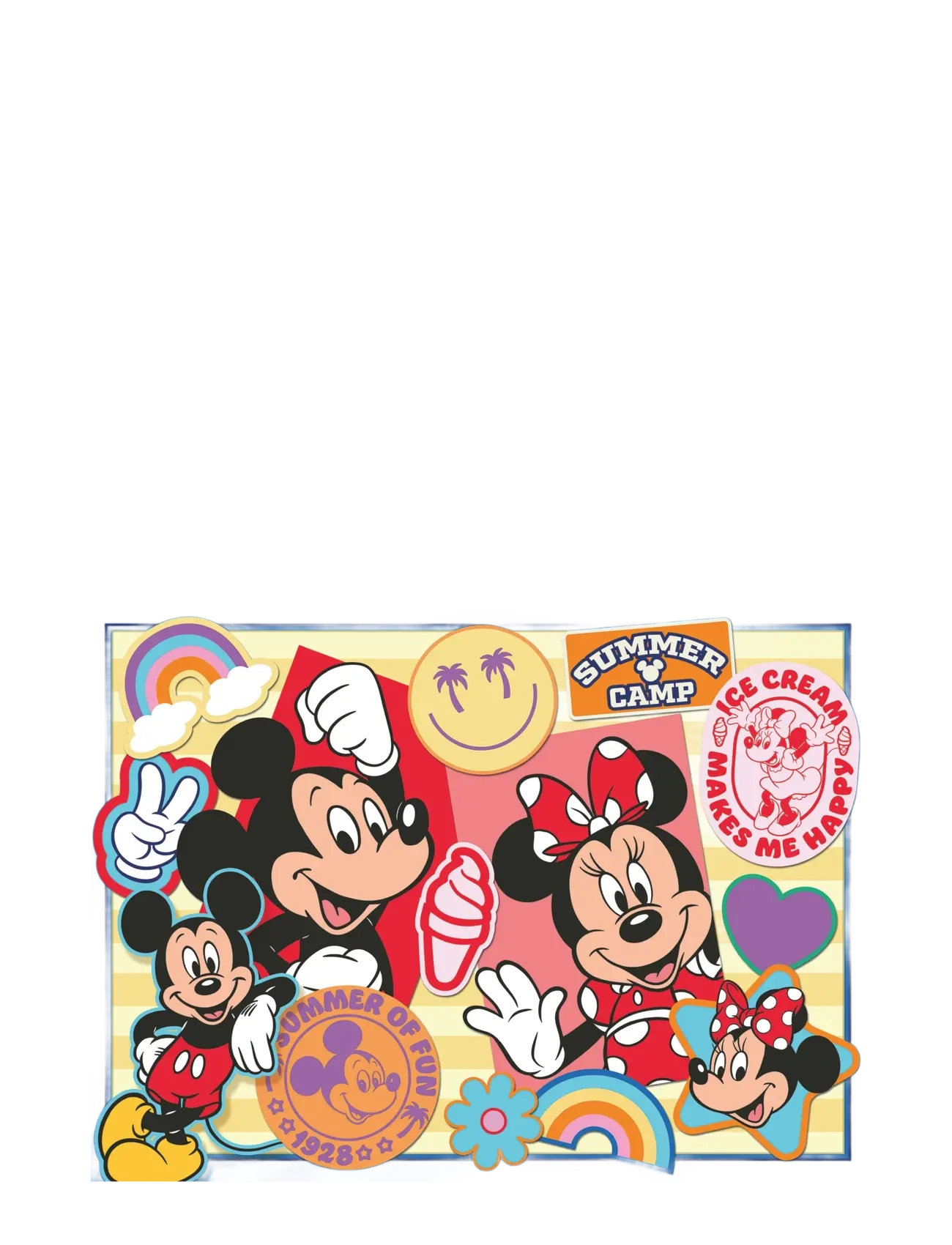 Ravensburger - Mickey & Minnie's Road Trip! 200p - klassísk púsl - multi coloured - 1