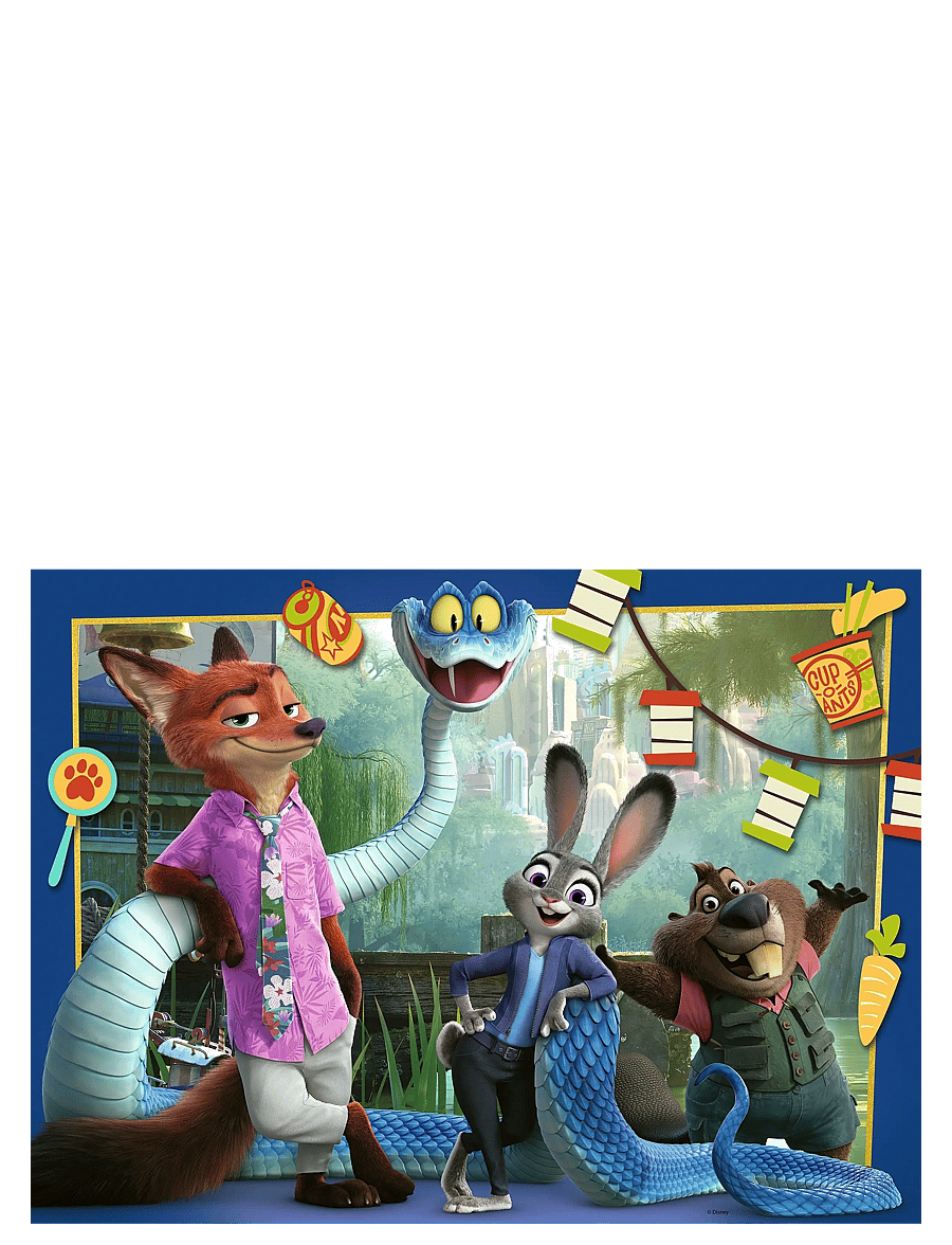 Ravensburger - Zootopia 2 100p - klassiska pussel - multi coloured - 1