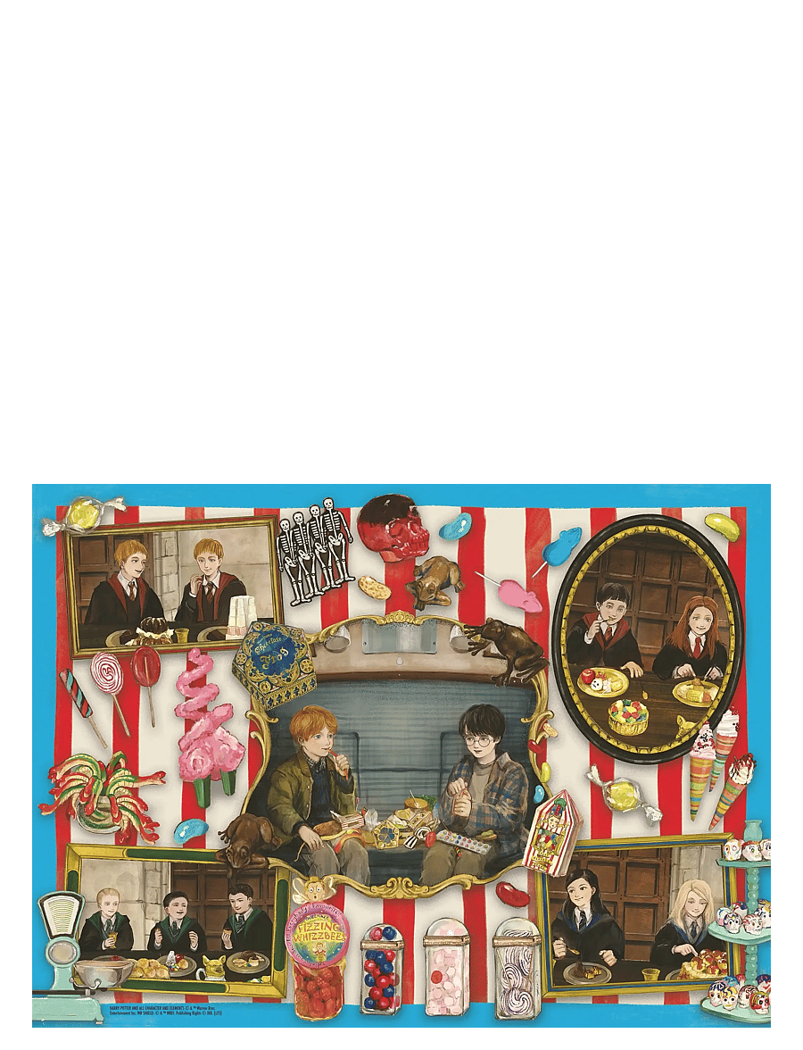 Ravensburger - Harry Potter 200p - klassiska pussel - multi coloured - 1