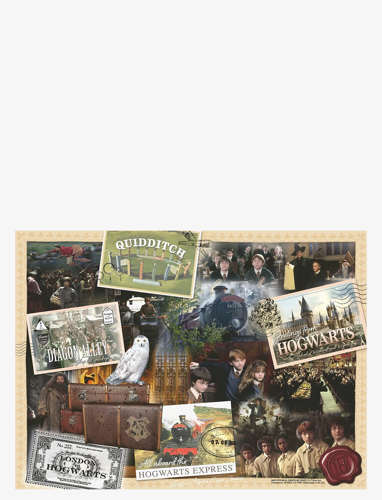 Ravensburger - Harry Potter & Friends 300p - klassiske puslespil - multi coloured - 1