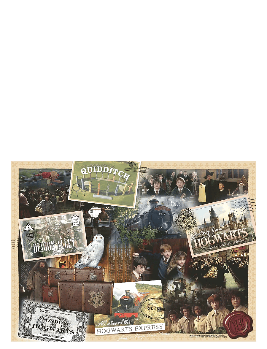Ravensburger - Harry Potter & Friends 300p - klassísk púsl - multi coloured - 1