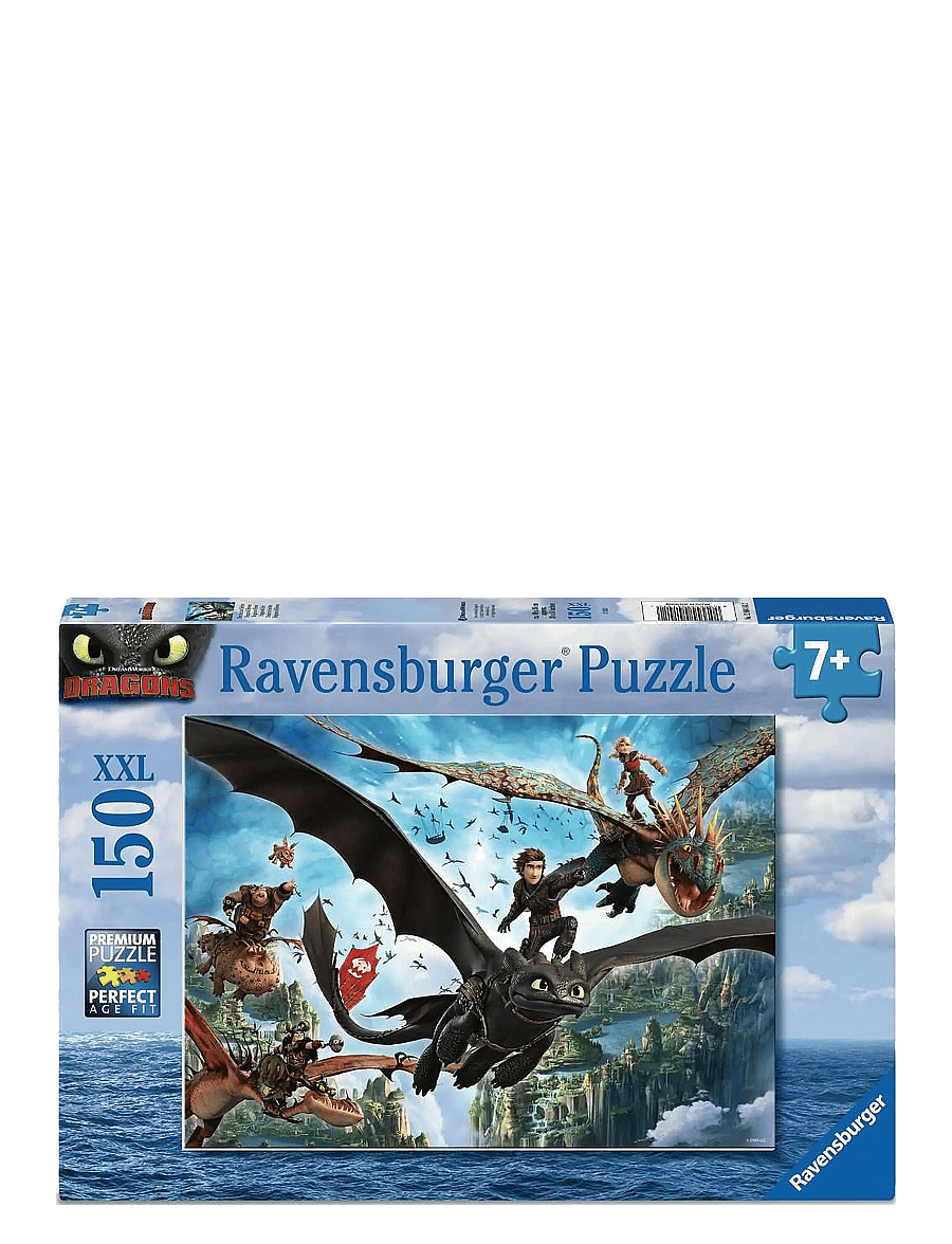 Ravensburger - Dragons New Movie 150p - klassísk púsl - multi coloured - 0
