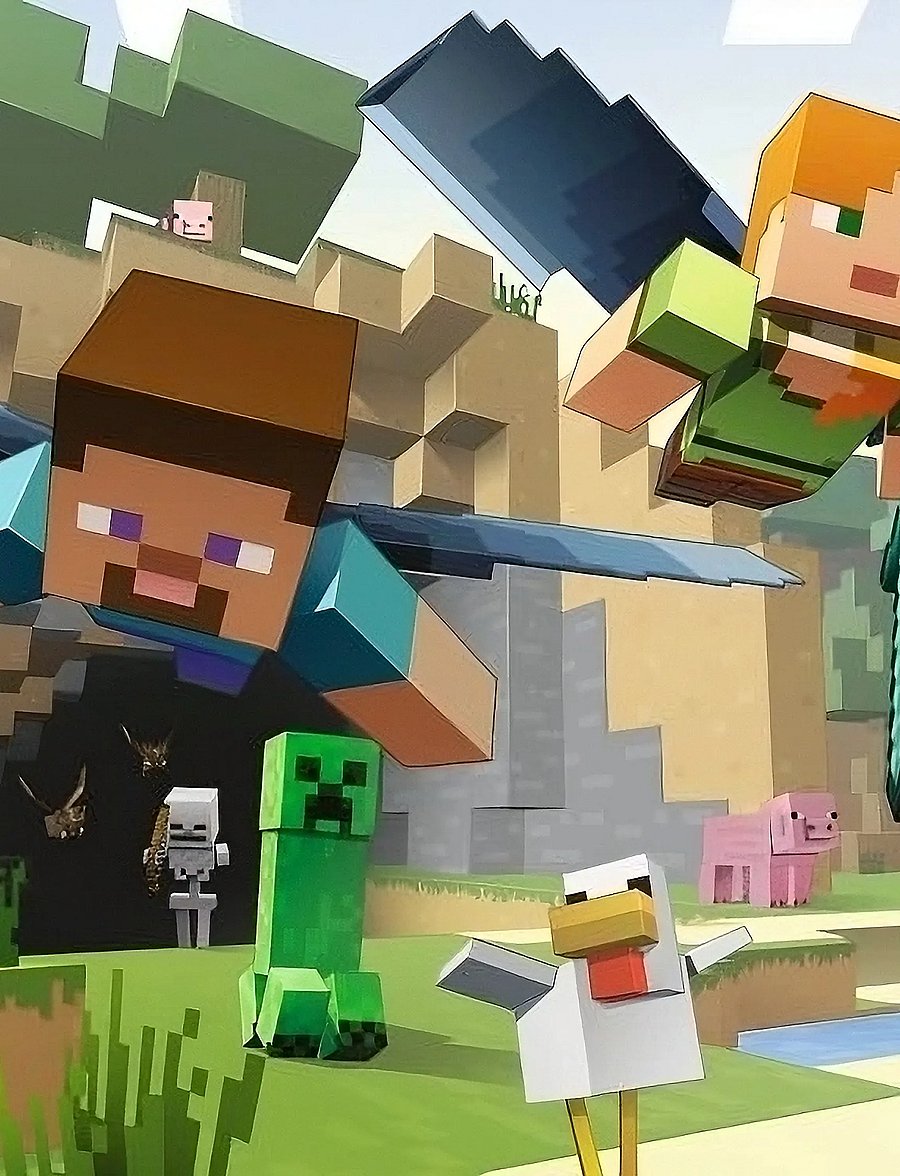 Ravensburger - Minecraft 200p - klassísk púsl - multi coloured - 1