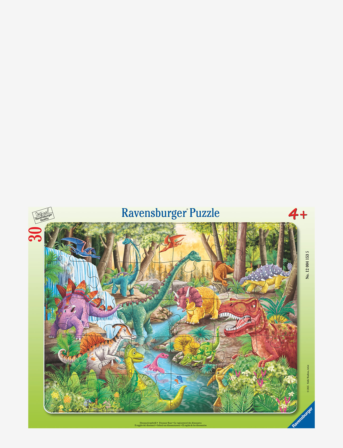 Ravensburger - Dinosaur Roar 30p - classic puzzles - multi coloured - 0
