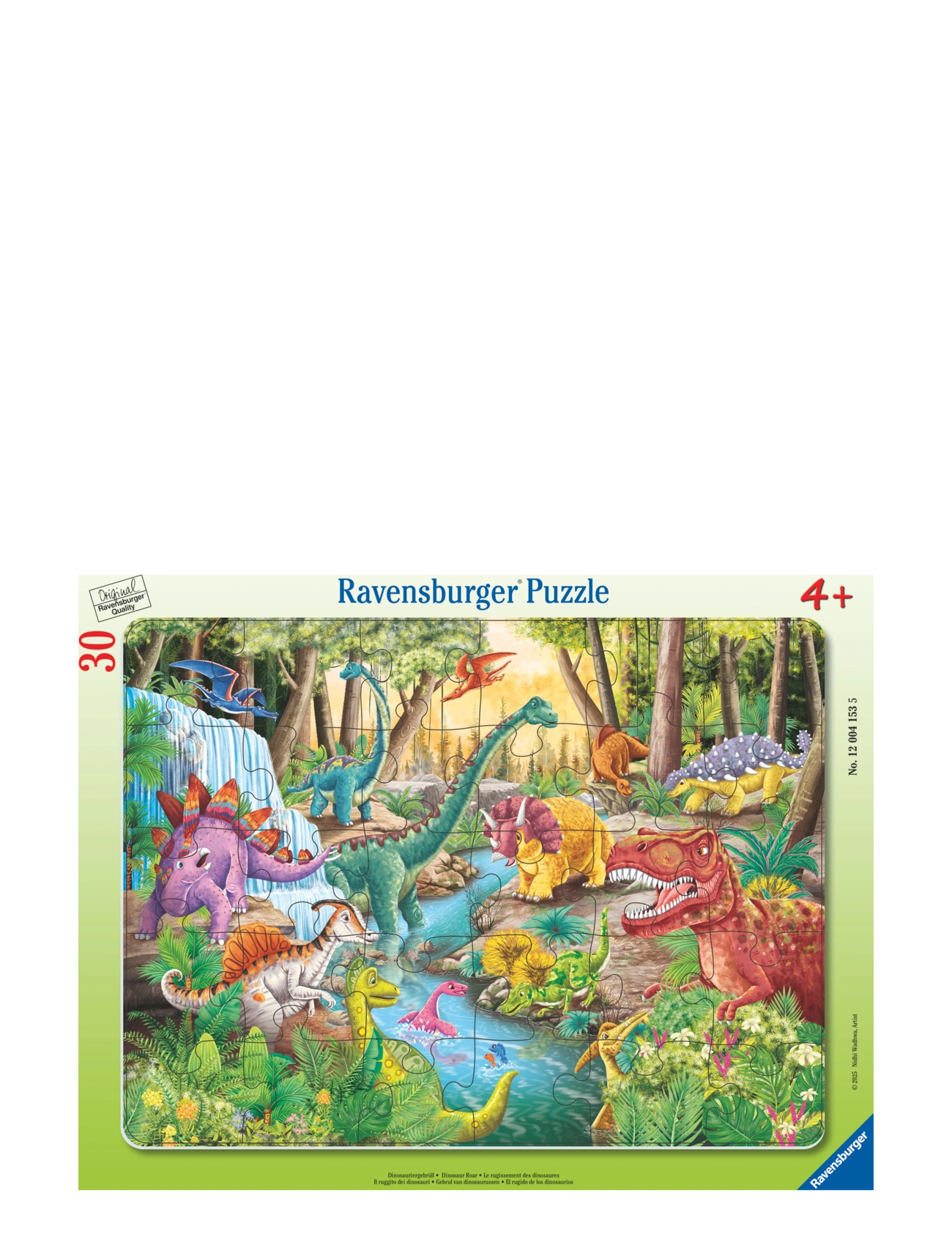 Ravensburger Dinosaur Roar 24-30p - App deal - MULTI COLOURED / multi