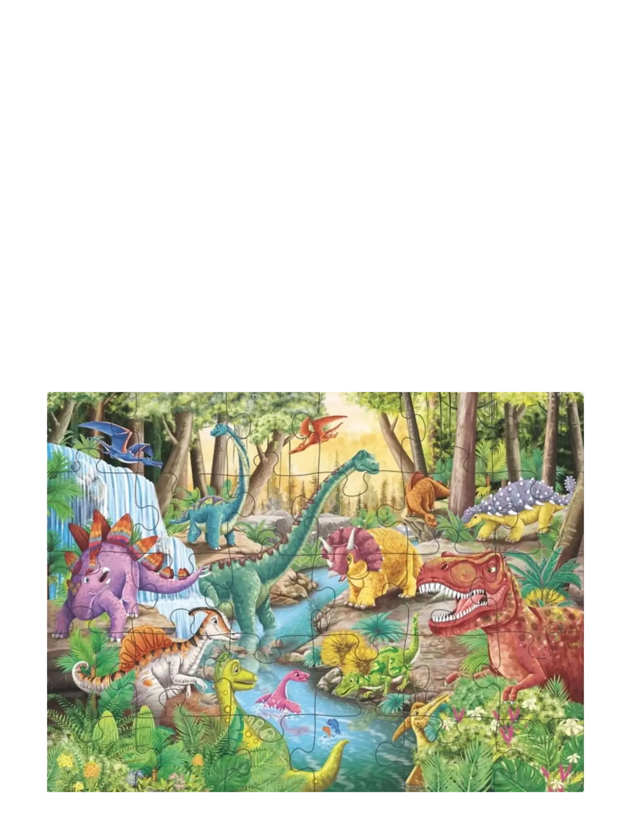 Ravensburger - Dinosaur Roar 24-30p - klassiske puslespil - multi coloured - 1