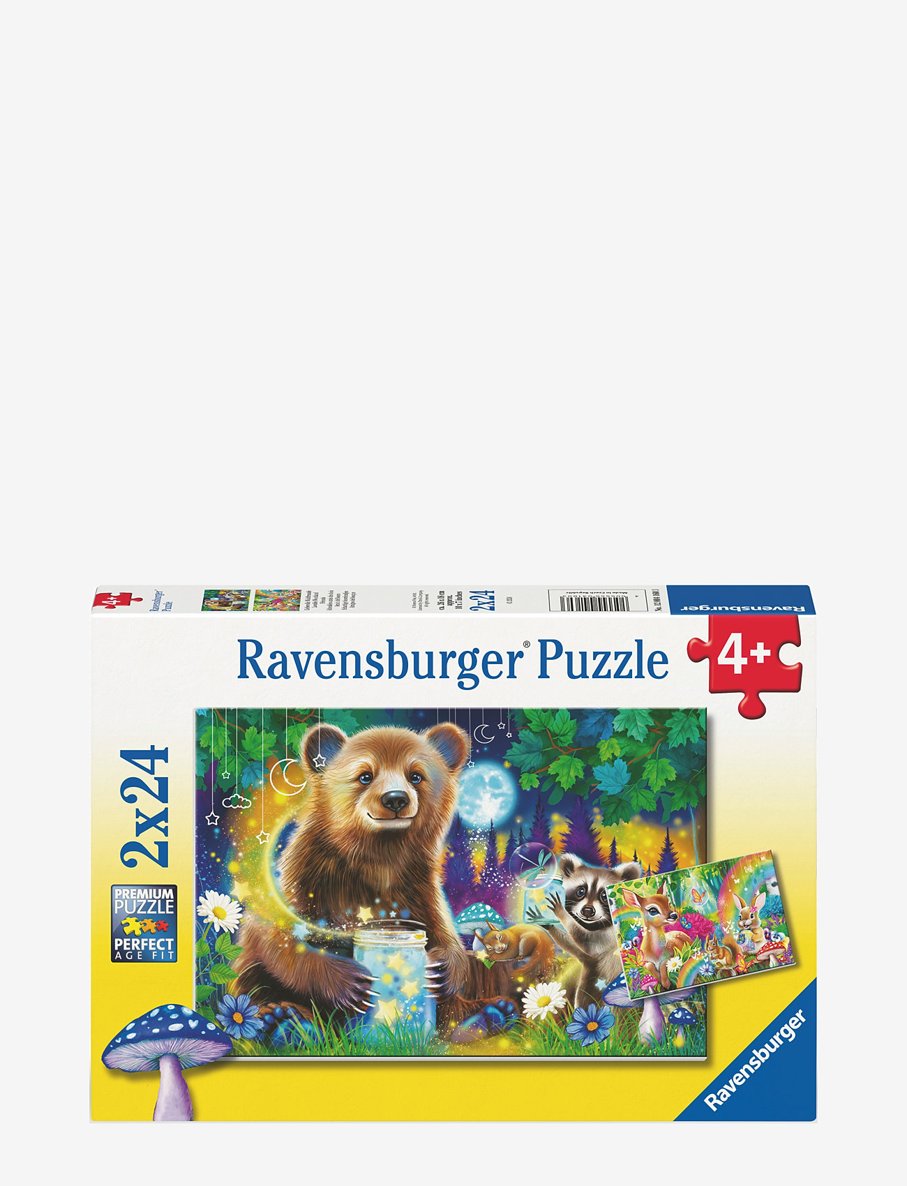Ravensburger - Lovable Woodland Friends 2x24p - klassísk púsl - multi coloured - 0