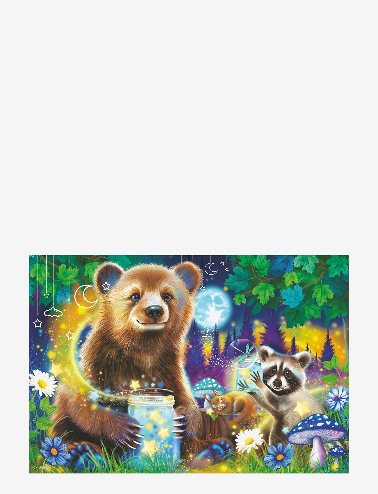 Ravensburger - Lovable Woodland Friends 2x24p - klassísk púsl - multi coloured - 1