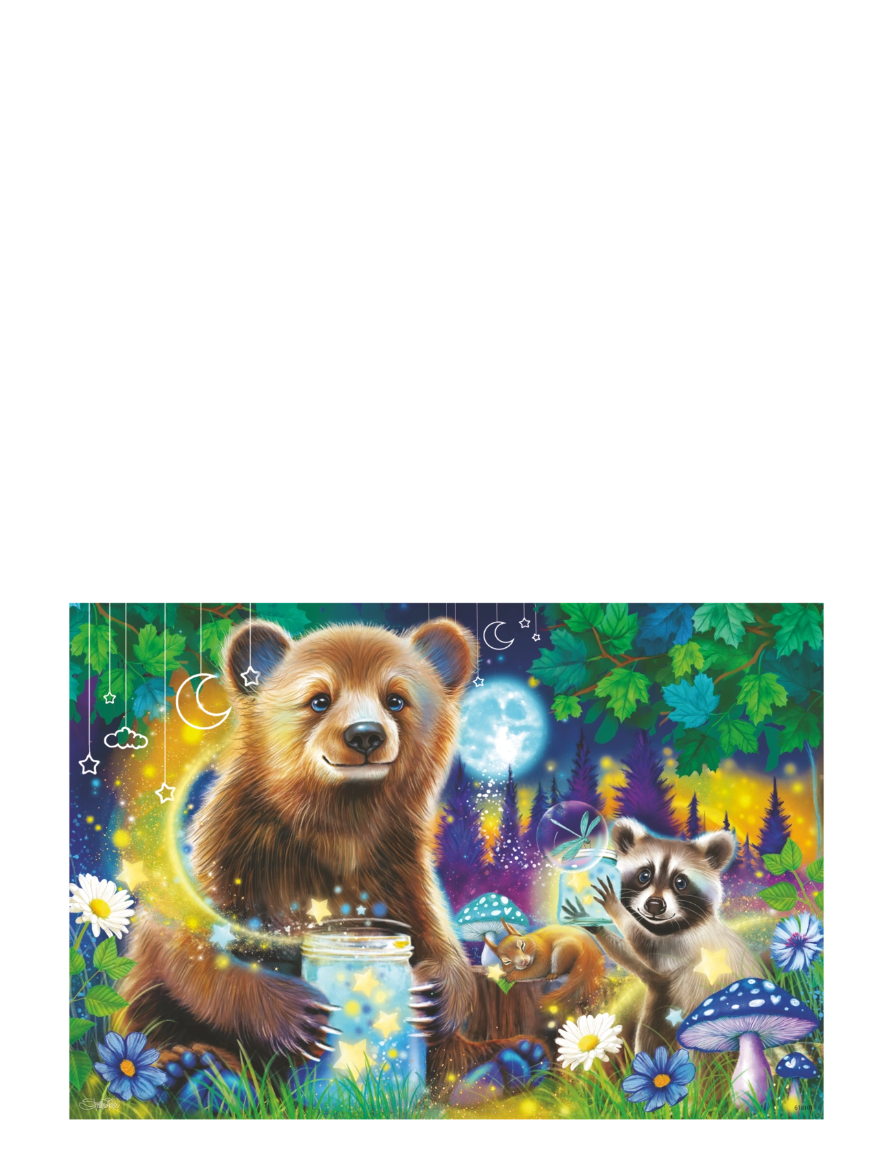 Ravensburger - Lovable Woodland Friends 2x24p - klassiska pussel - multi coloured - 1