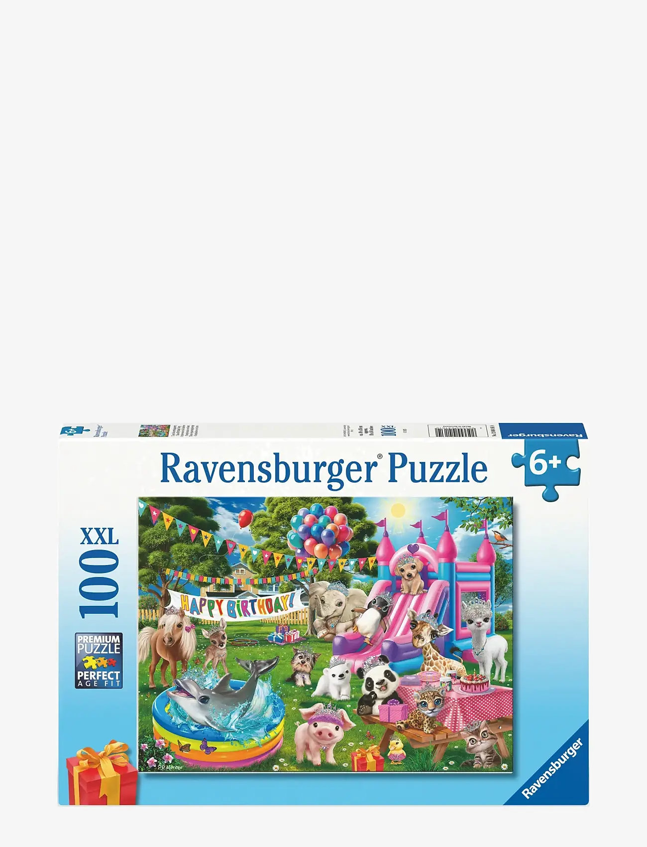 Ravensburger - Tiara bursdagsselskap 100p - classic puzzles - multi coloured - 0