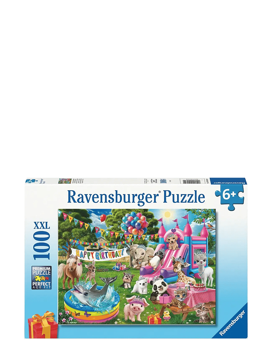 Ravensburger - Tiara Birthday Party 100p - klassísk púsl - multi coloured - 0