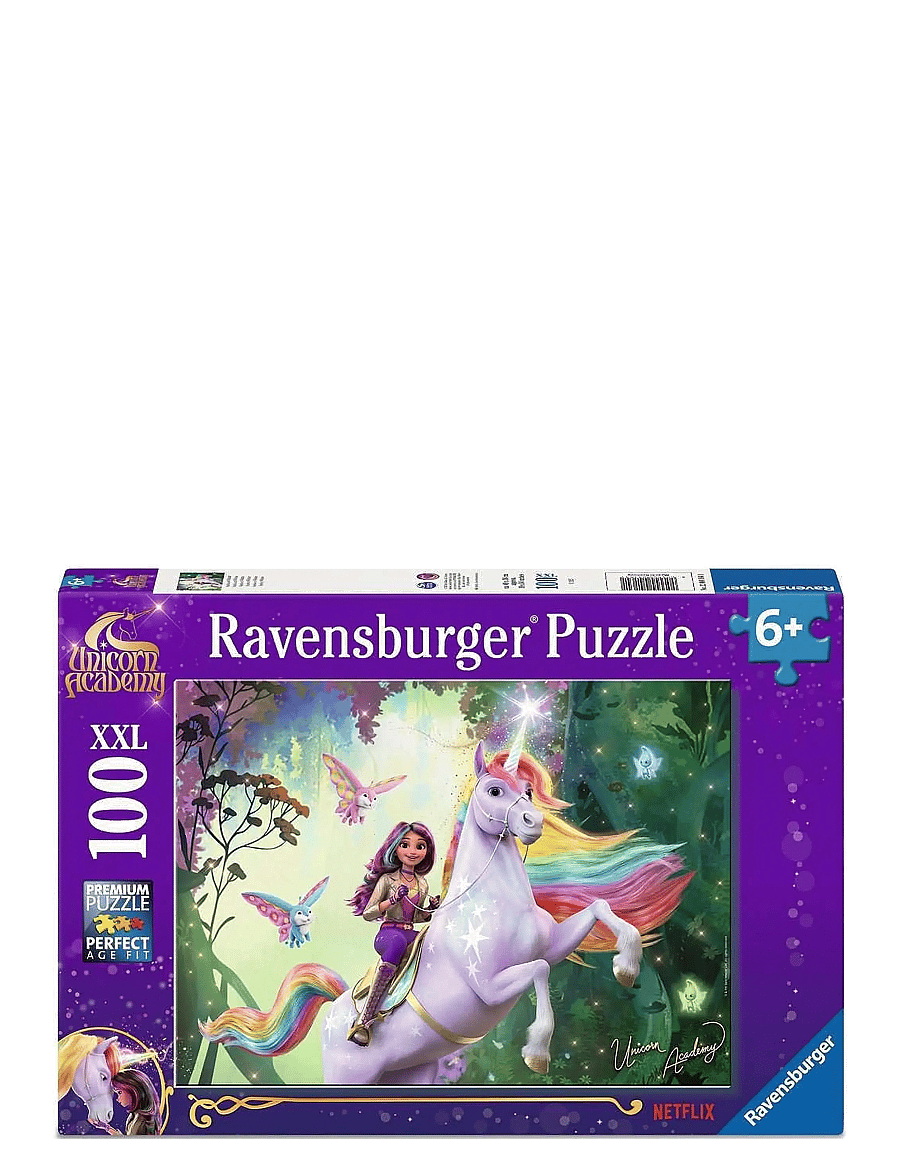 Ravensburger - Unicorn Academy 100p XXL - klassísk púsl - multi coloured - 1