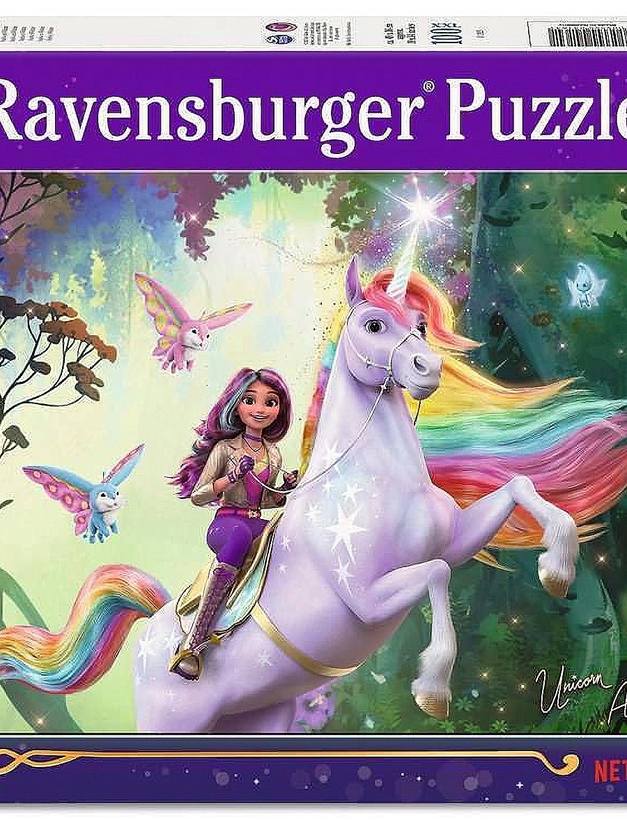 Ravensburger - Unicorn Academy 100p XXL - klassísk púsl - multi coloured - 0