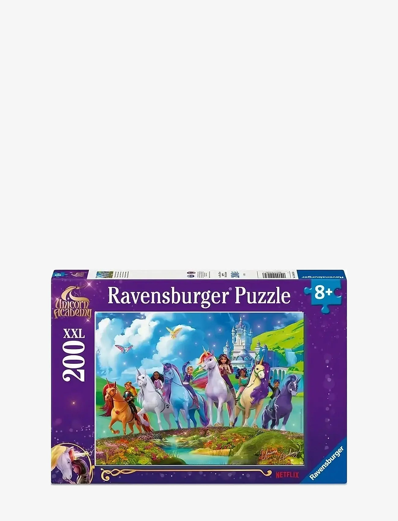 Ravensburger - Unicorn Academy 200p XXL - klassiske puslespil - multi coloured - 0
