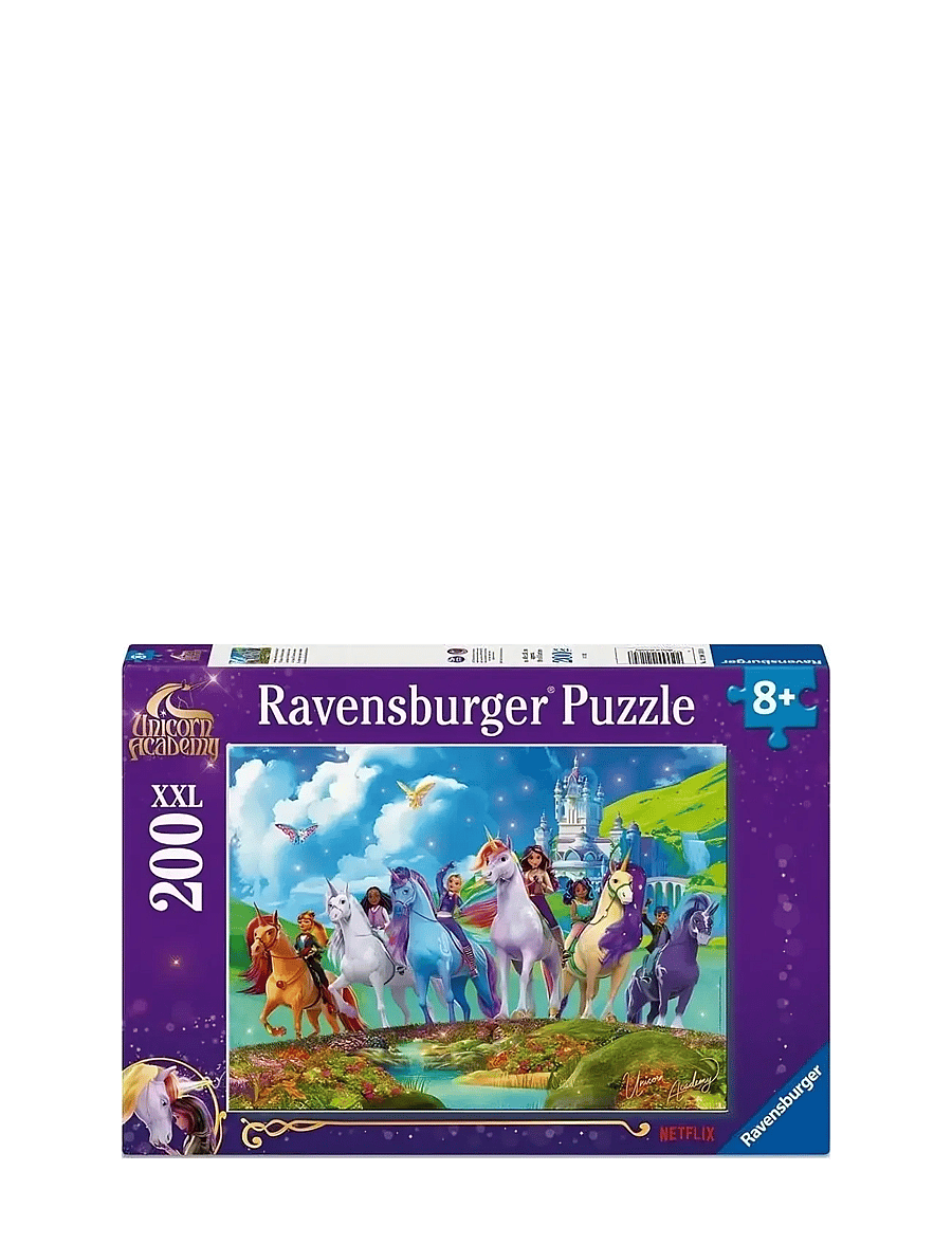 Ravensburger - Unicorn Academy 200p XXL - klassiska pussel - multi coloured - 0