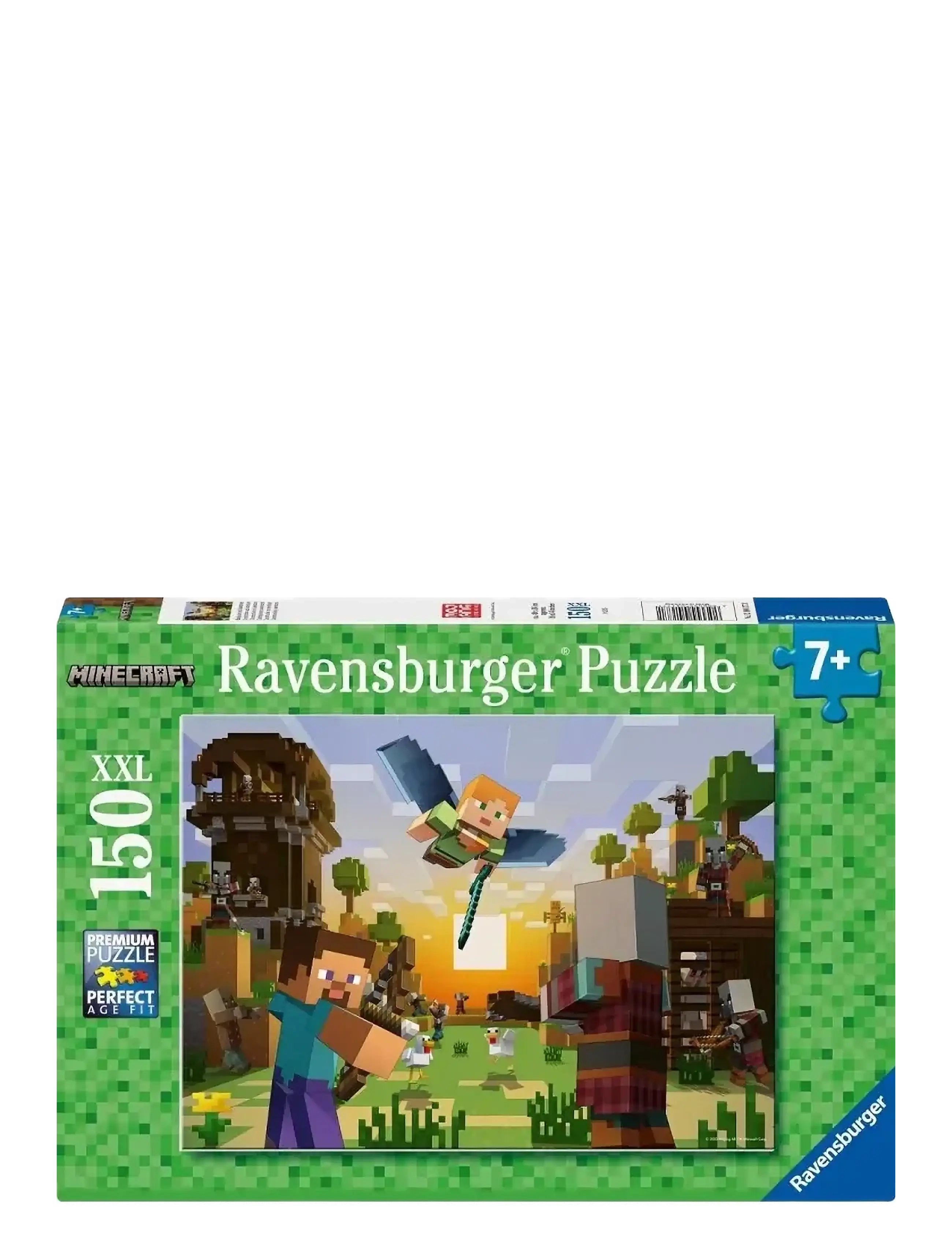 Ravensburger Minecraft Architecture And Adventure 150P, One Size, Multi/patterned, Puslespil > Klassiske Puslespil, Børn