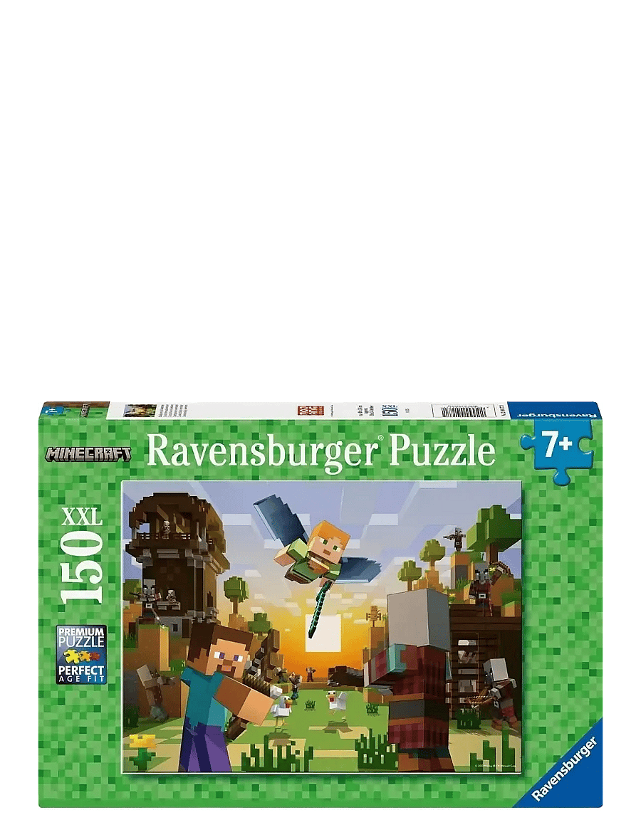 Ravensburger - Minecraft Architecture and Adventure 150p - klassísk púsl - multi coloured - 0