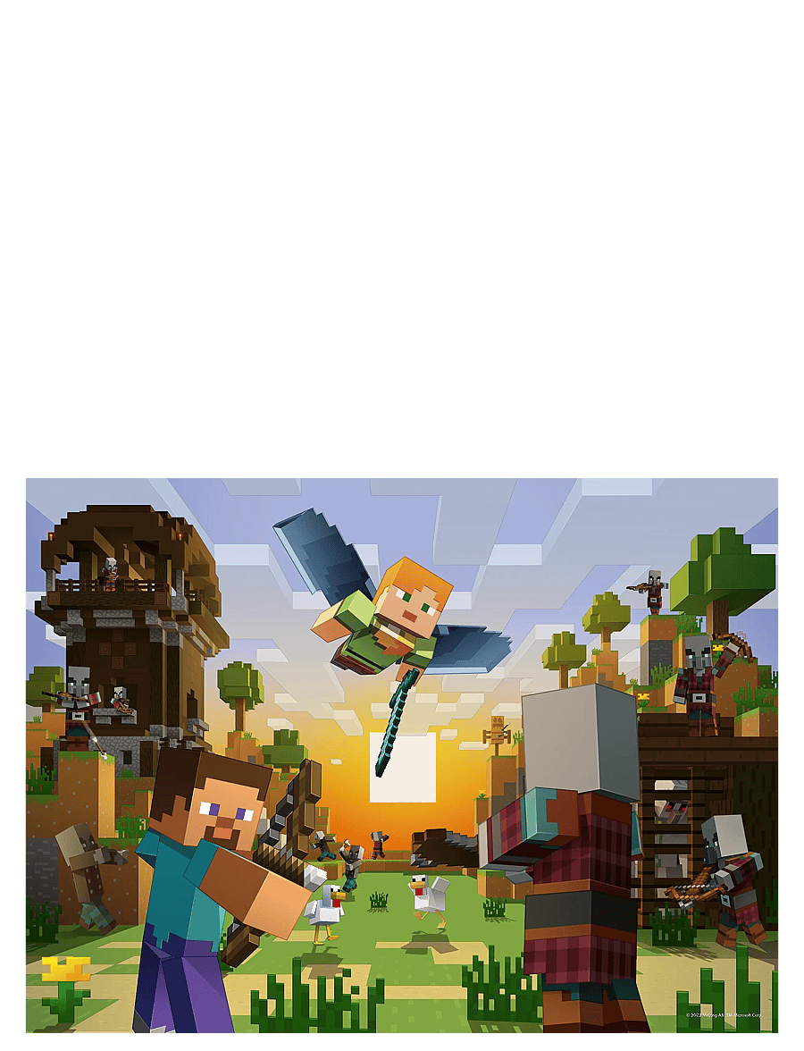 Ravensburger - Minecraft Architecture and Adventure 150p - klassiska pussel - multi coloured - 1