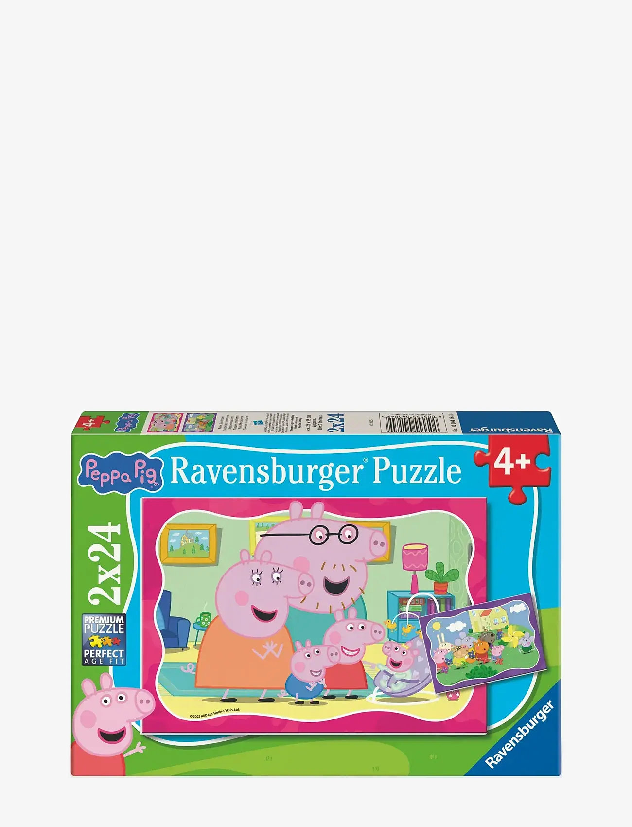 Ravensburger - Peppa Pig 2x24p - classic puzzles - multi coloured - 0