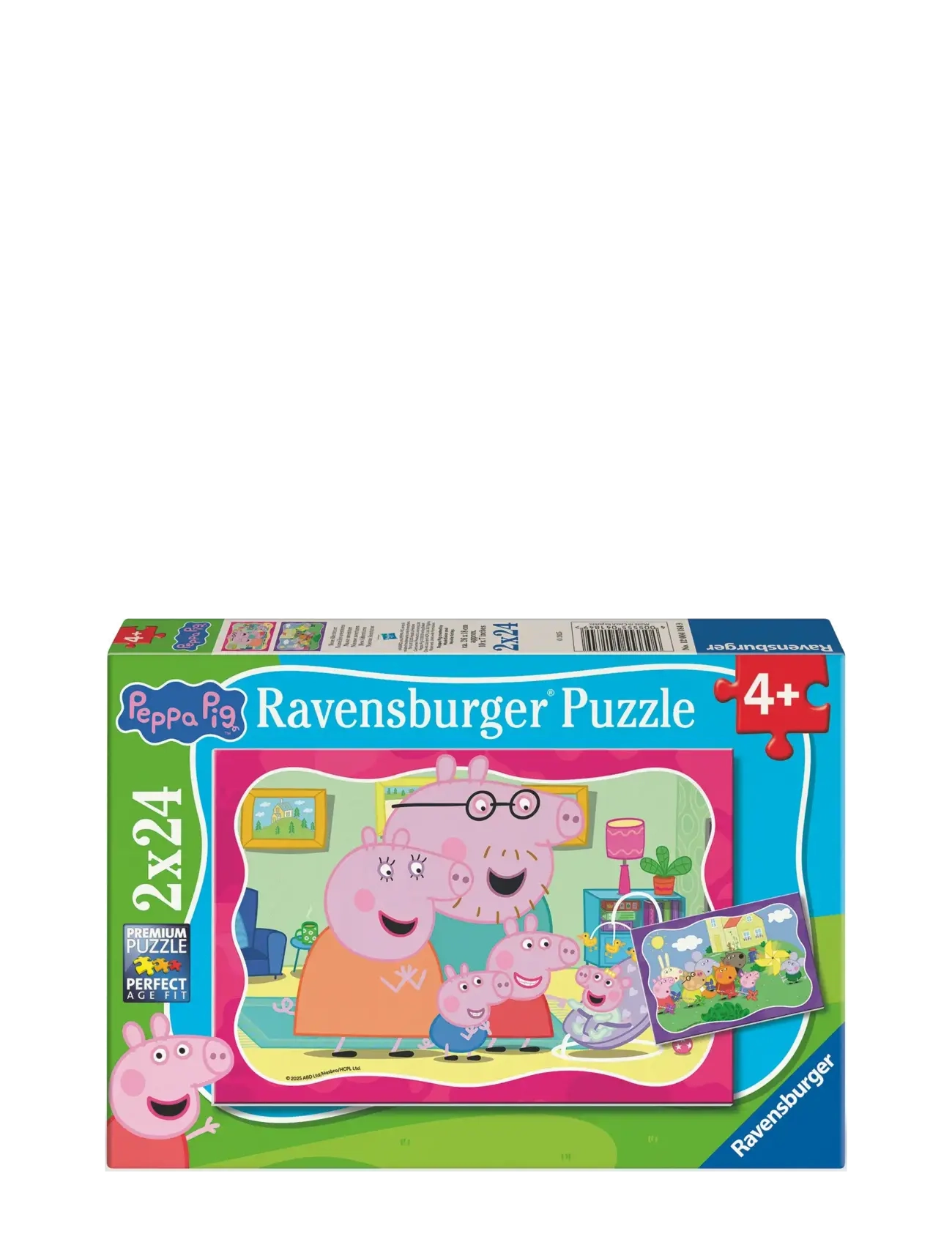 Ravensburger Peppa Pig 2x24p - 4 for 3 - MULTI COLOURED / multi