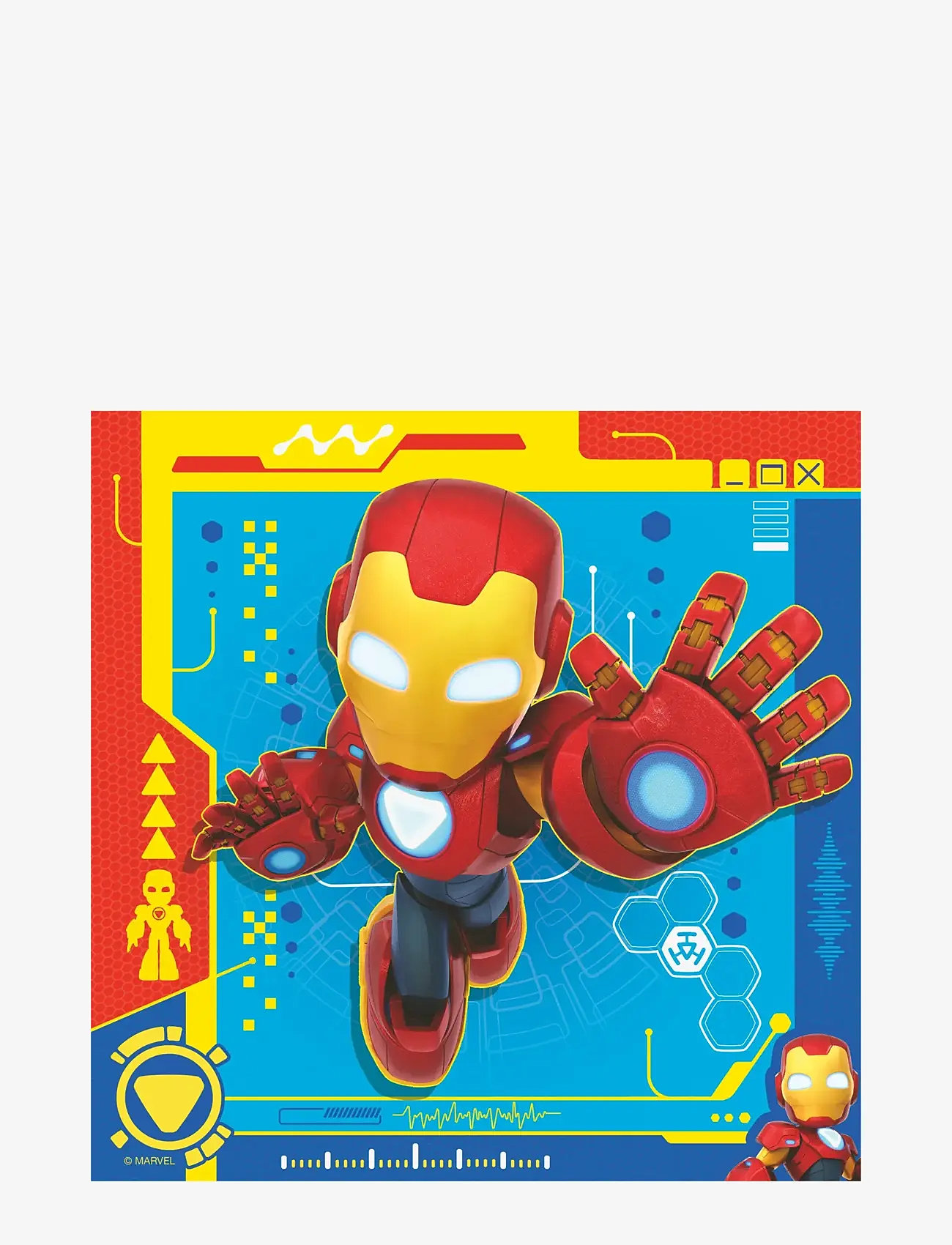 Ravensburger - Iron Man & His Awesome Friends 3x49p - klassiske puslespil - multi coloured - 1