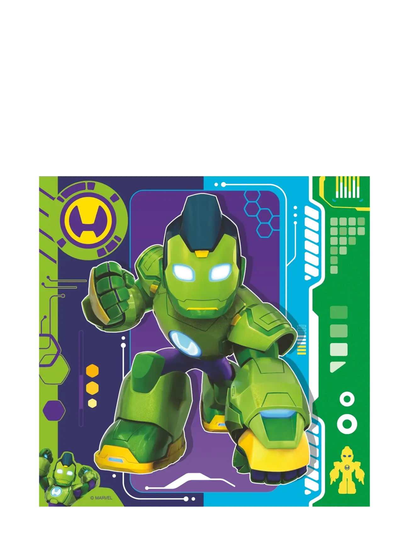 Ravensburger - Iron Man & His Awesome Friends 3x49p - klassiska pussel - multi coloured - 2
