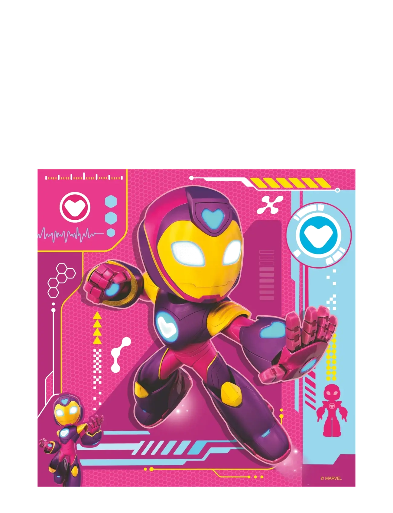 Ravensburger - Iron Man & His Awesome Friends 3x49p - klassiska pussel - multi coloured - 3