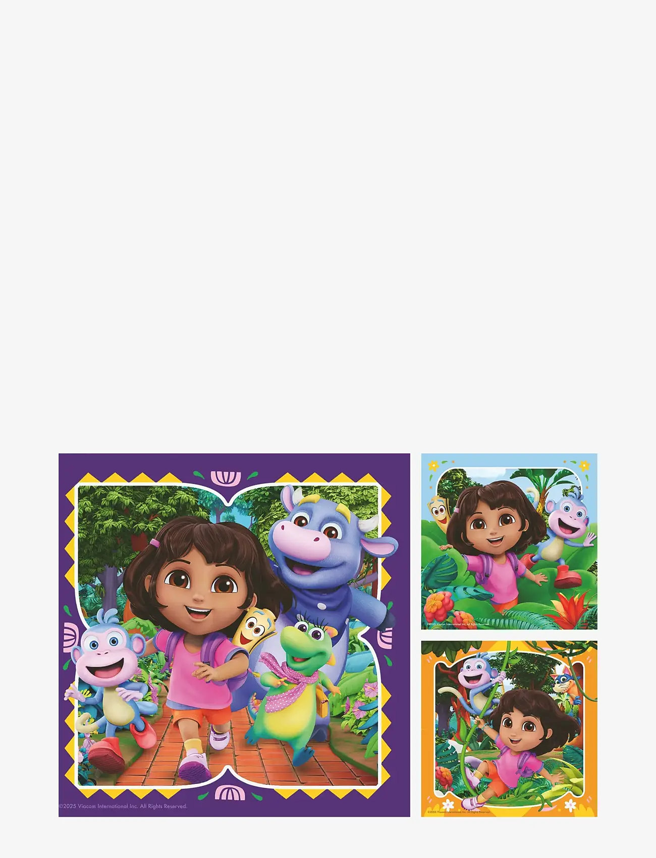 Ravensburger - Dora the Explorer 3x49p - klassiske puslespil - multi coloured - 1