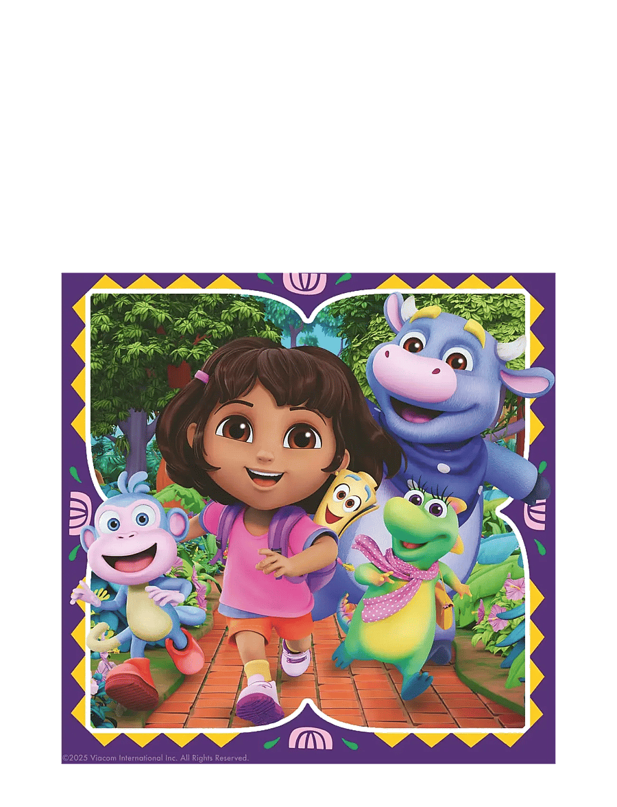 Ravensburger - Dora the Explorer 3x49p - classic puzzles - multi coloured - 3