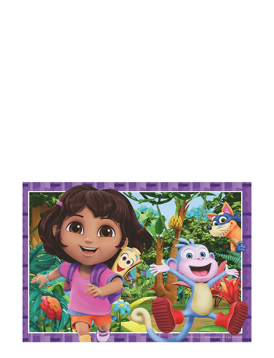 Ravensburger - Dora the Explorer 2x12p - klassísk púsl - multi coloured - 1