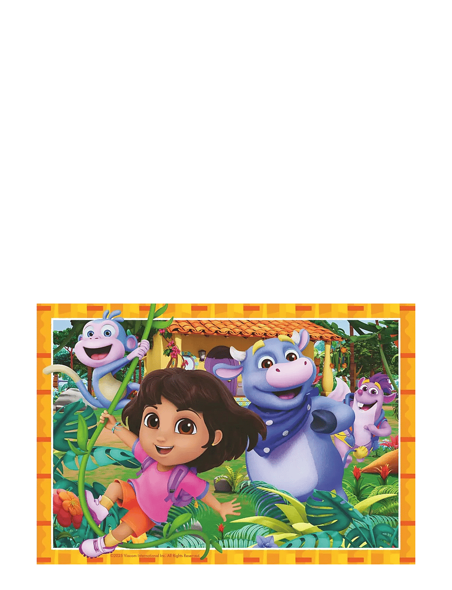 Ravensburger - Dora the Explorer 2x12p - klassísk púsl - multi coloured - 2