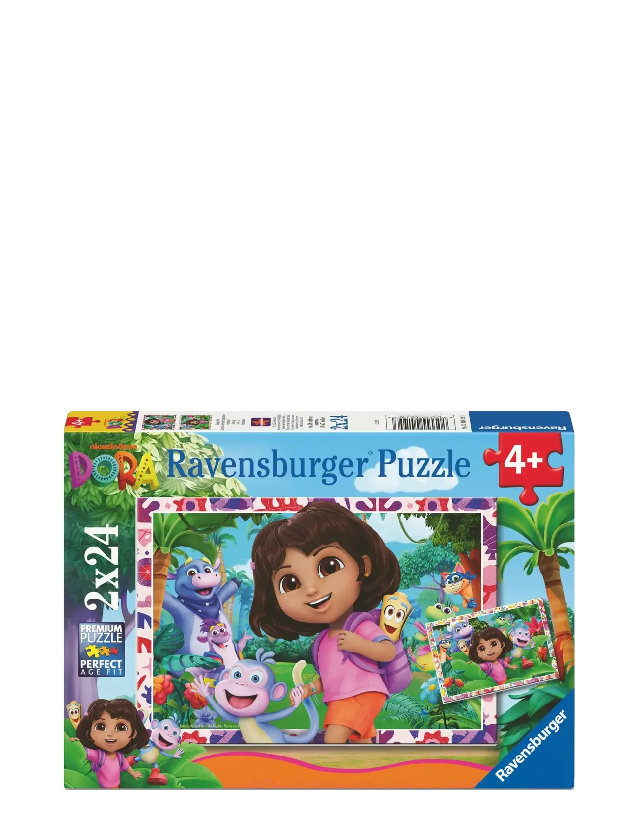 Ravensburger Dora the Explorer 2x24p - Legetøj - MULTI COLOURED / multi