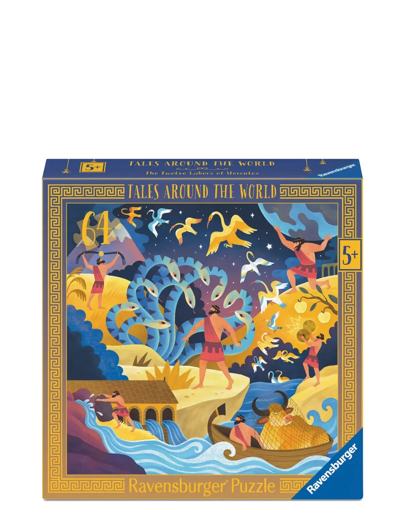 Ravensburger The Twelve Labors Of Hercules ? 64P, One Size, Multi/patterned, Puslespil > Klassiske Puslespil, Børn