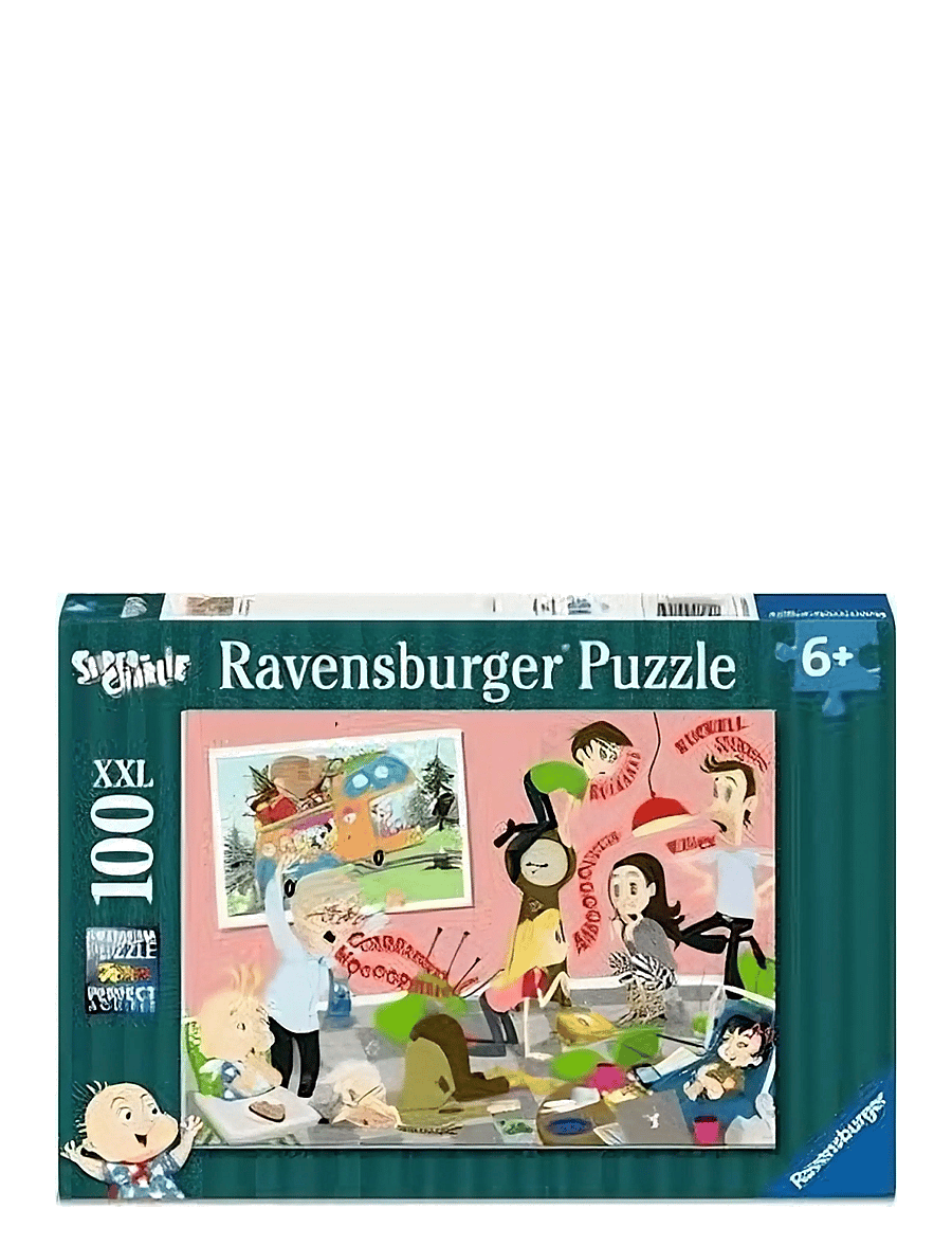 Ravensburger - Super Charlie - En Dramatisk Frukost 100p - klassísk púsl - multi coloured - 0