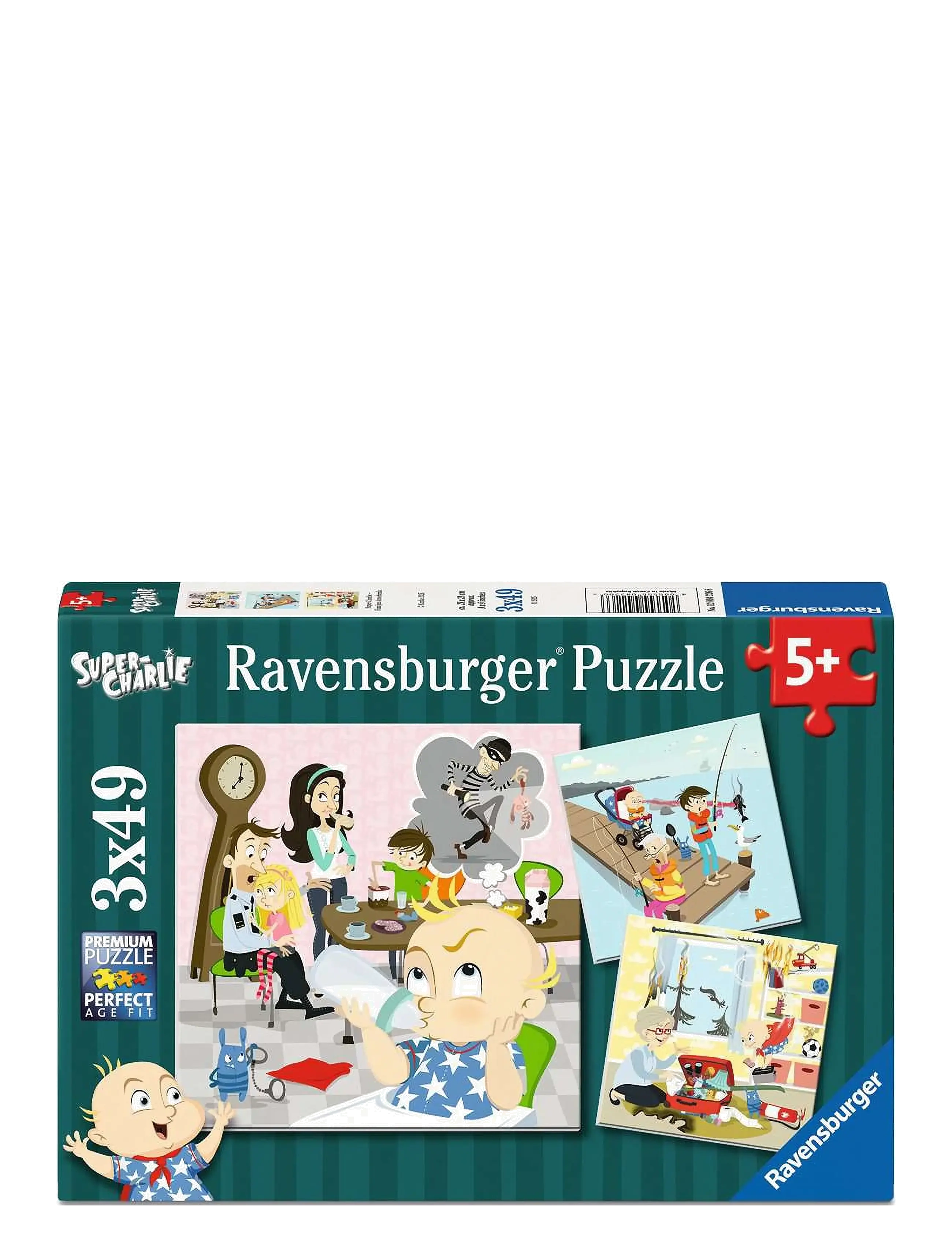 Ravensburger Super Charlie 3x49p - Visa allt - MULTI COLOURED / multi
