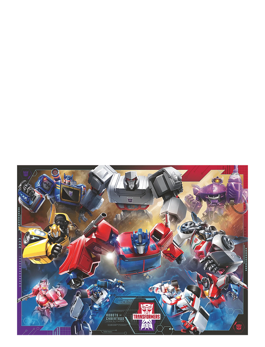 Ravensburger - Transformers 100p - klassiske puslespil - multi coloured - 1
