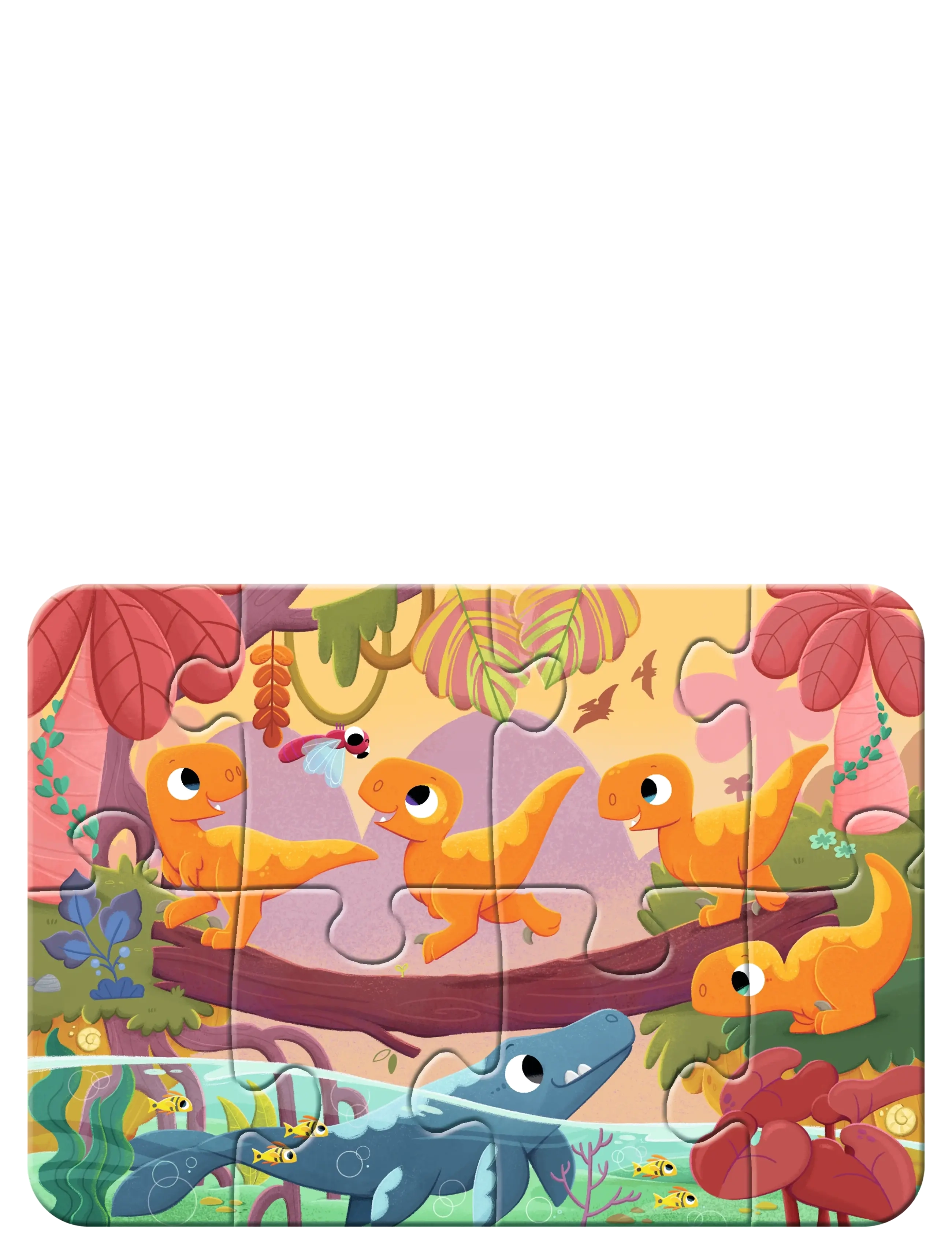 Ravensburger - Sweet Dinos 2/4/6/8p - pedagogiska pussel - multi coloured - 5