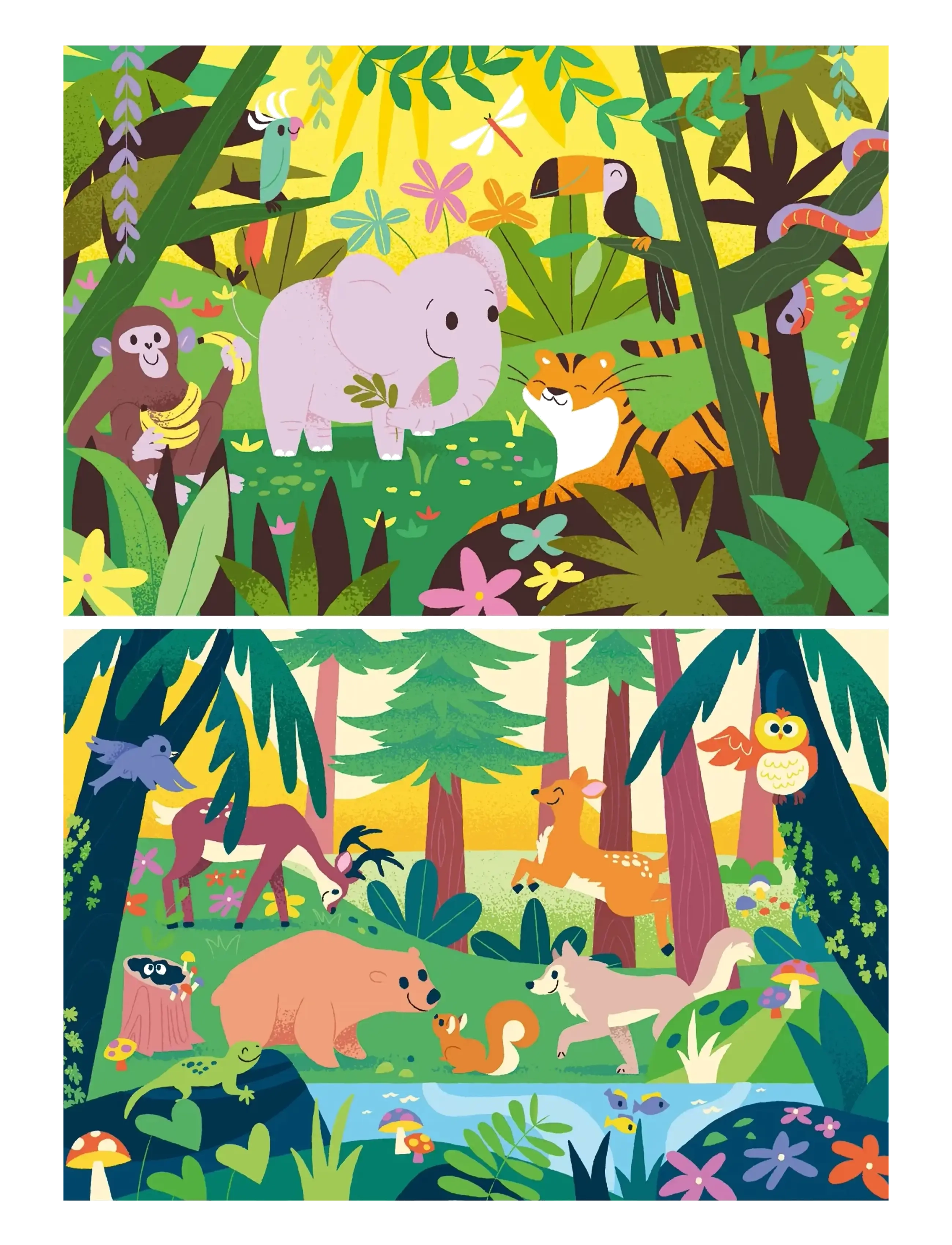Ravensburger - Little Explorers 2x12p - multi coloured - 1