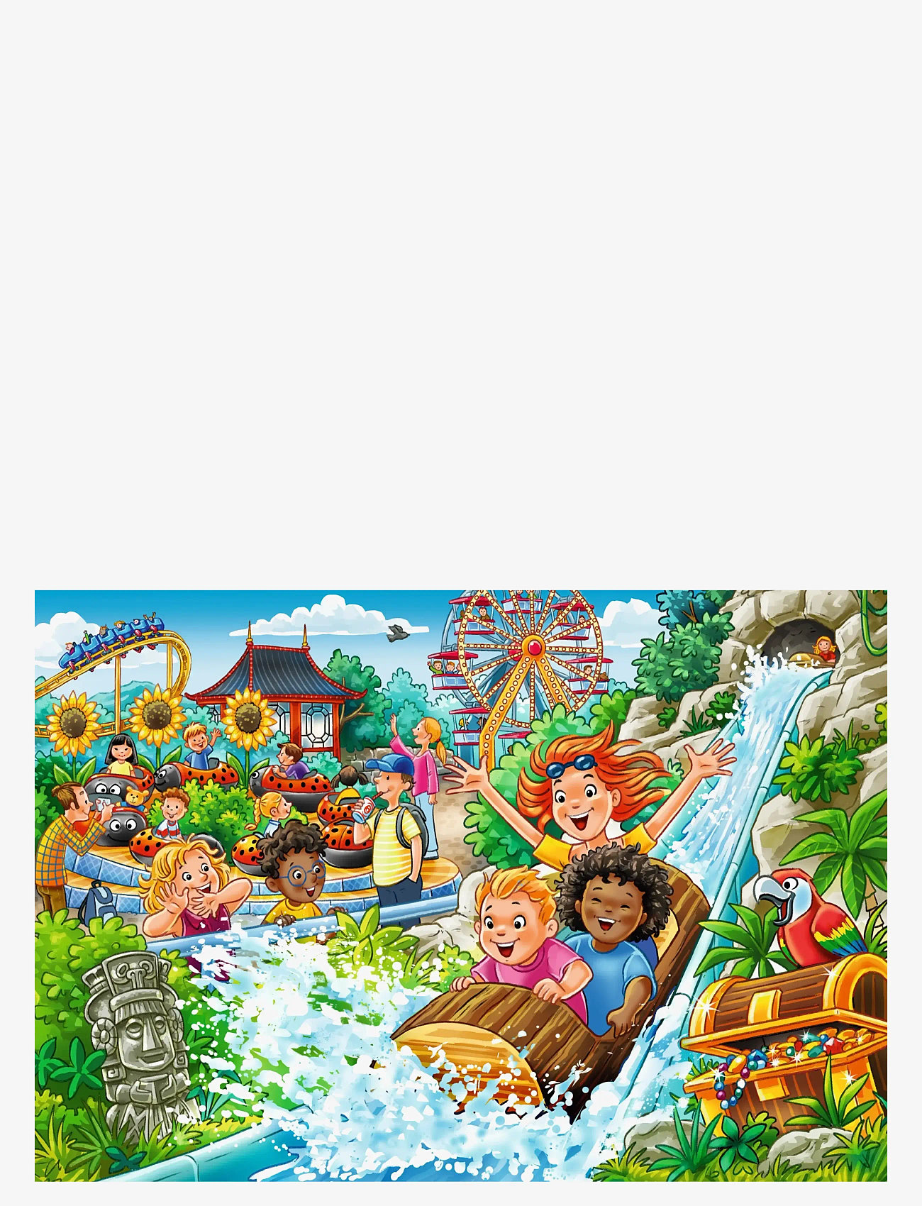 Ravensburger - Amusement Park 2x24p - klassiske puslespil - multi coloured - 2