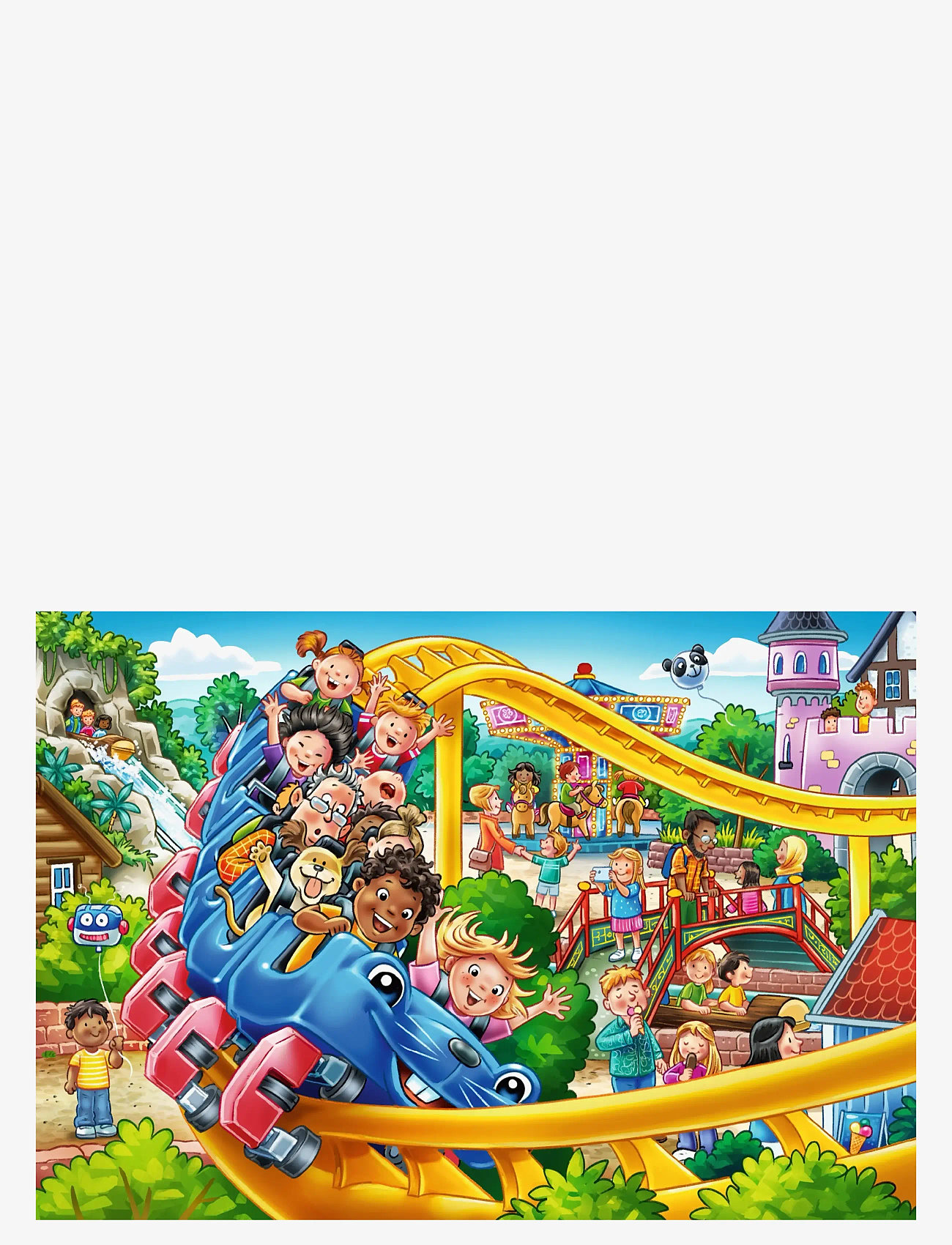 Ravensburger - Amusement Park 2x24p - klassiske puslespil - multi coloured - 3
