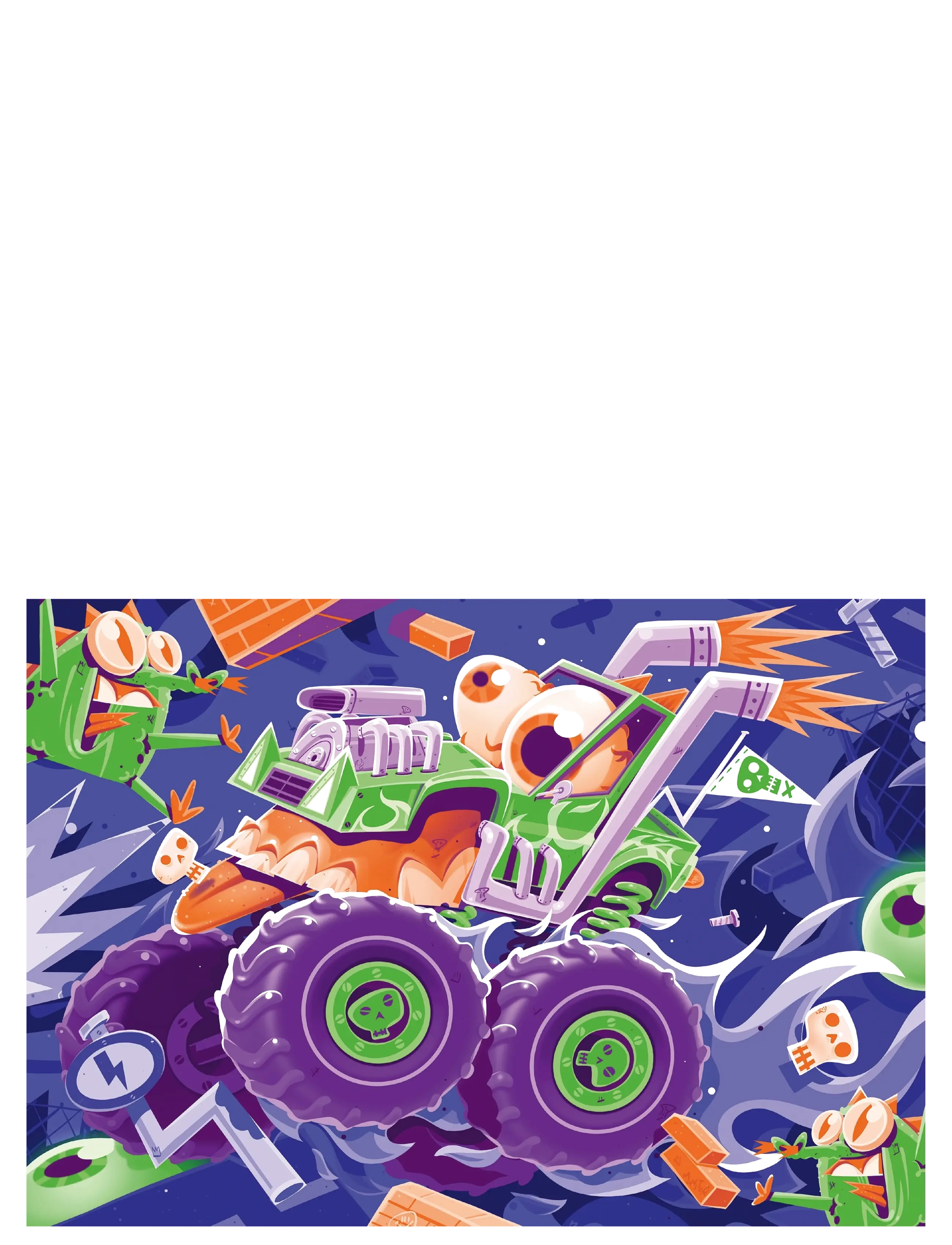Ravensburger - Monster trucks 2x24p - klassiske puslespil - multi coloured - 2