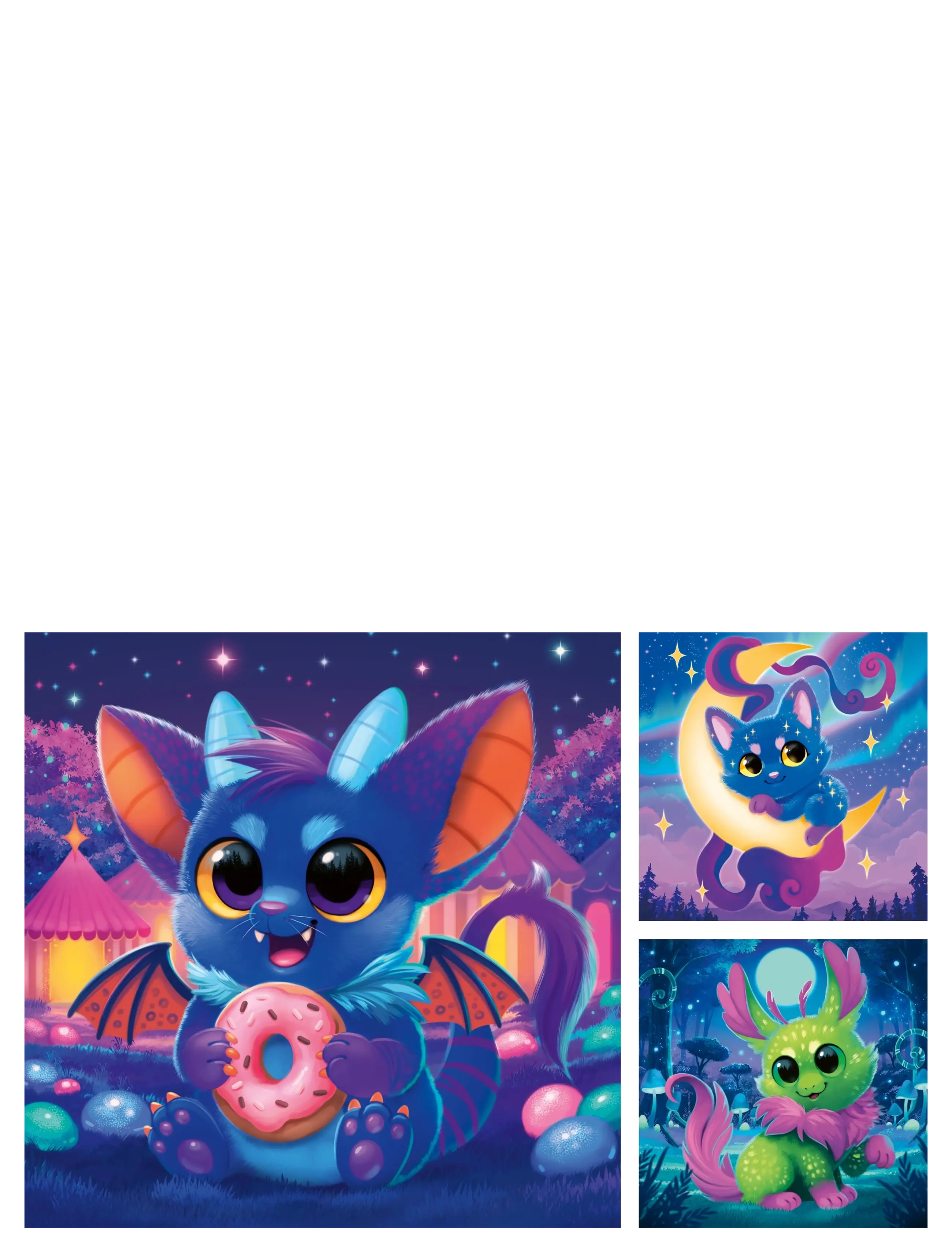 Ravensburger - Little Demons 3x49p - multi coloured - 1