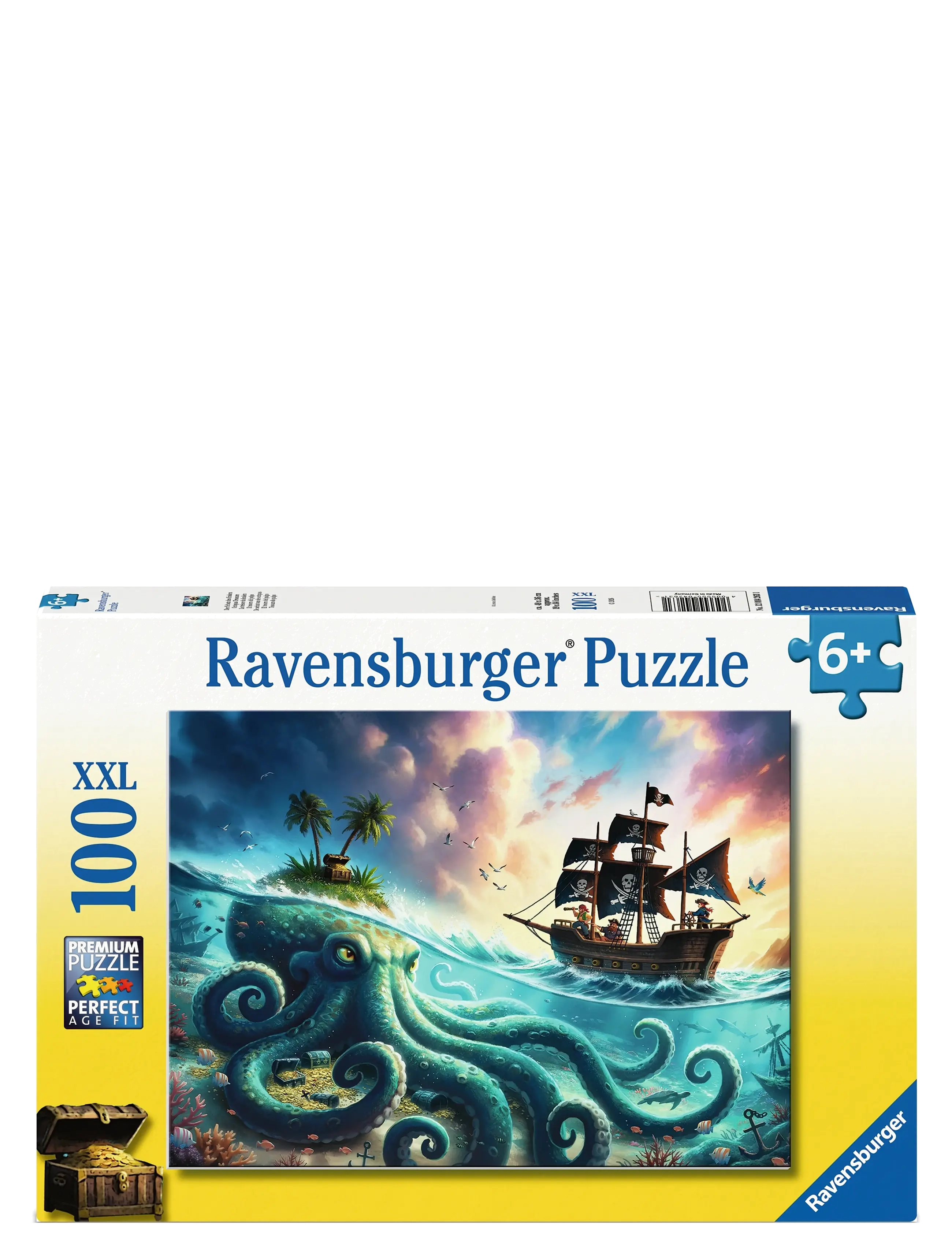 Ravensburger Pirate Treasure 100p - Legetøj - MULTI COLOURED / multi