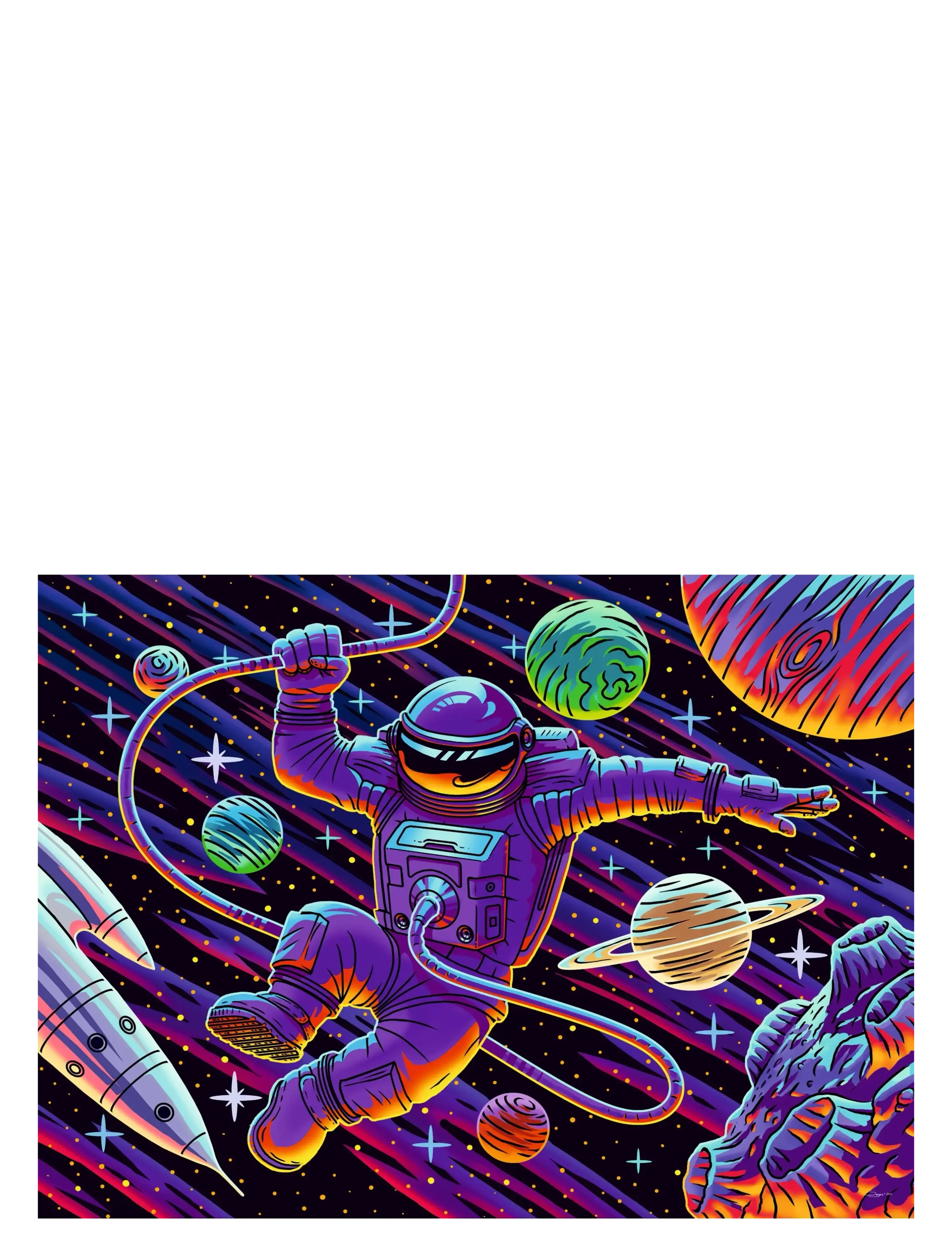 Ravensburger - Space 200p - klassiske puslespil - multi coloured - 2