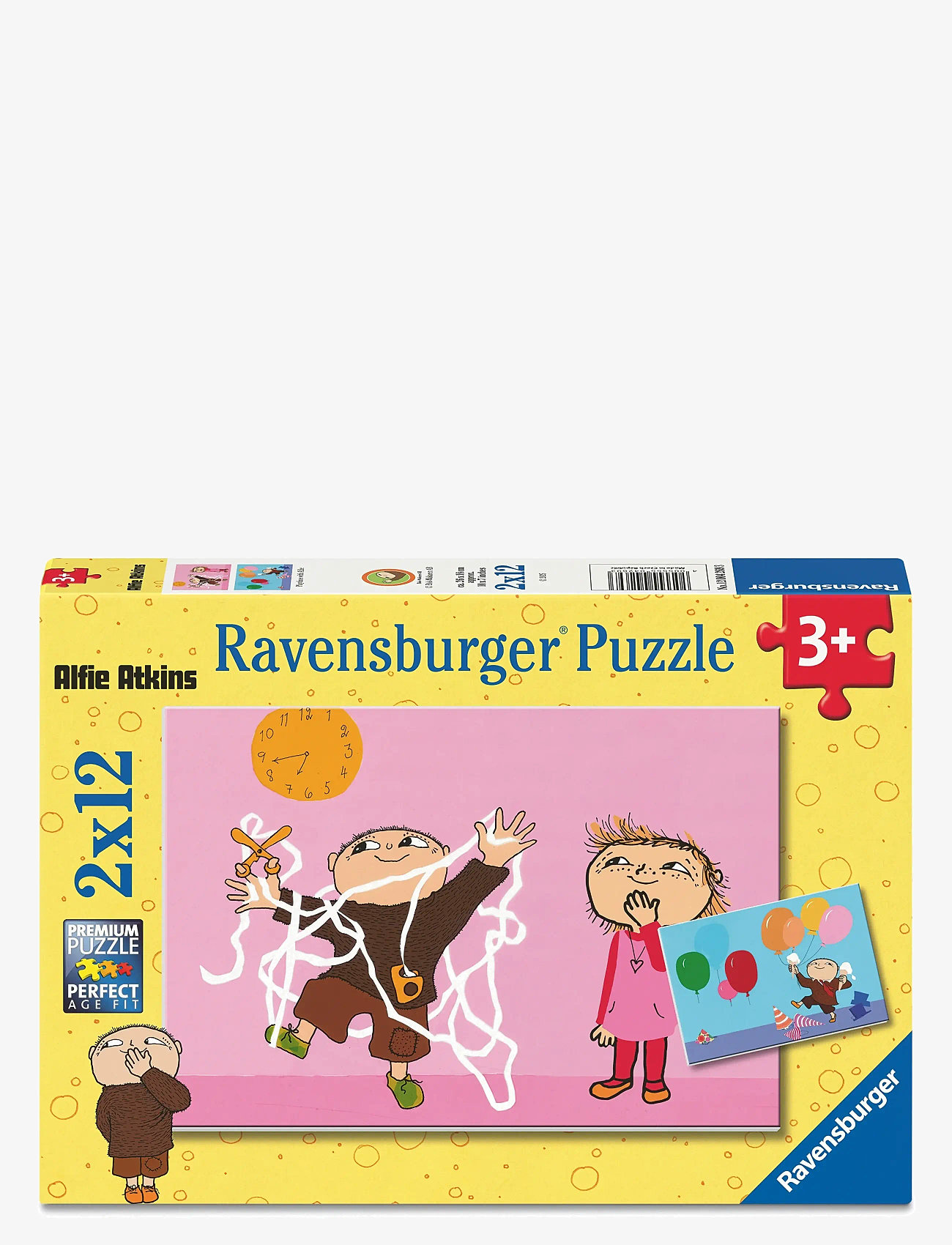 Ravensburger - Alfons Aberg 2x12p - klassiske puslespil - multi coloured - 0