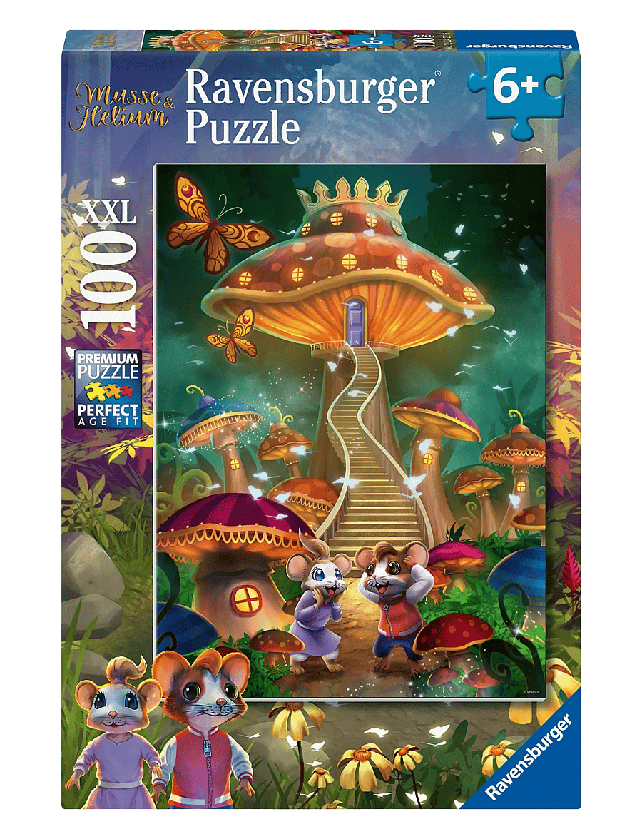 Ravensburger - Musse & Helium 100p - klassiska pussel - multi coloured - 0