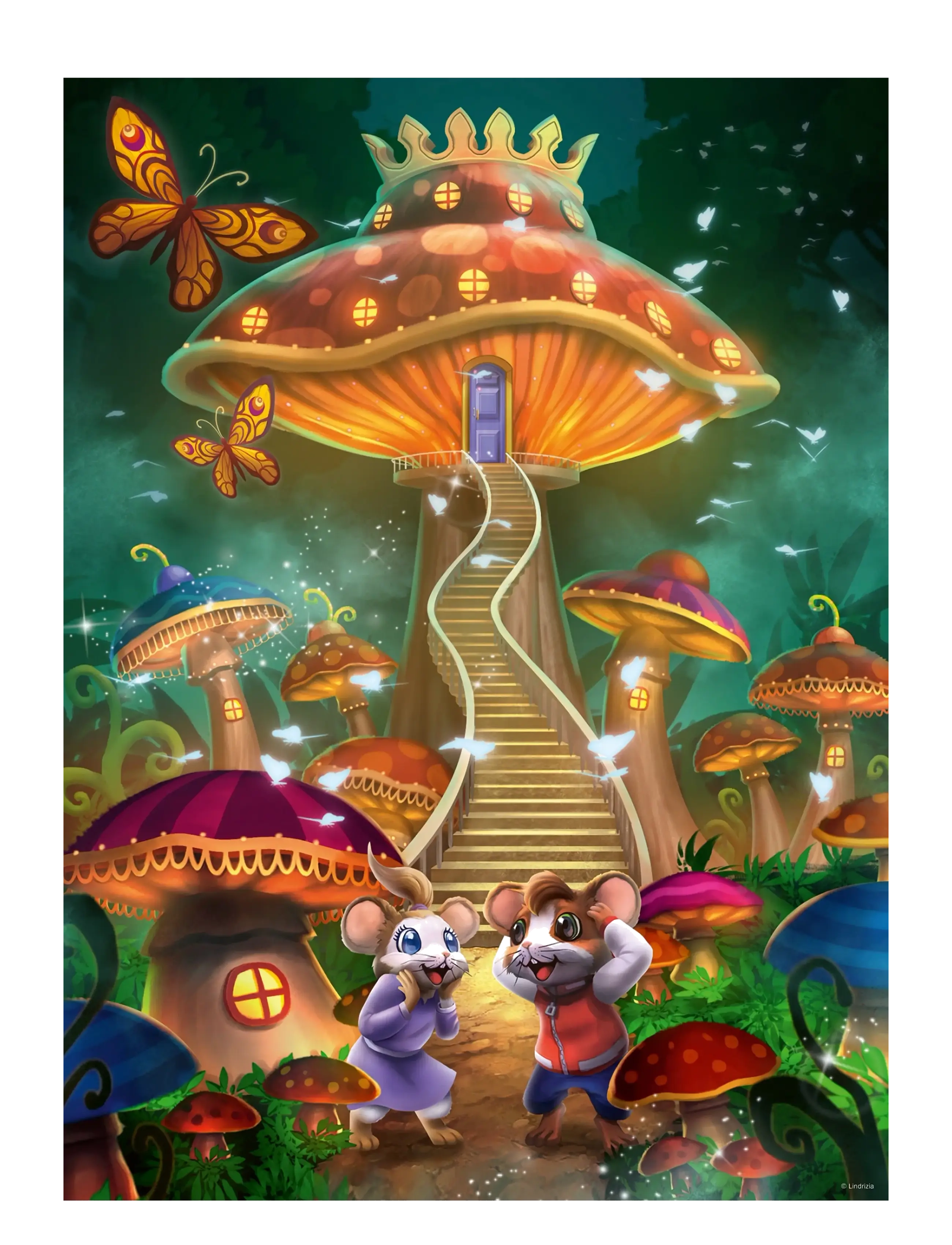 Ravensburger - Musse & Helium 100p - klassiske puslespil - multi coloured - 1